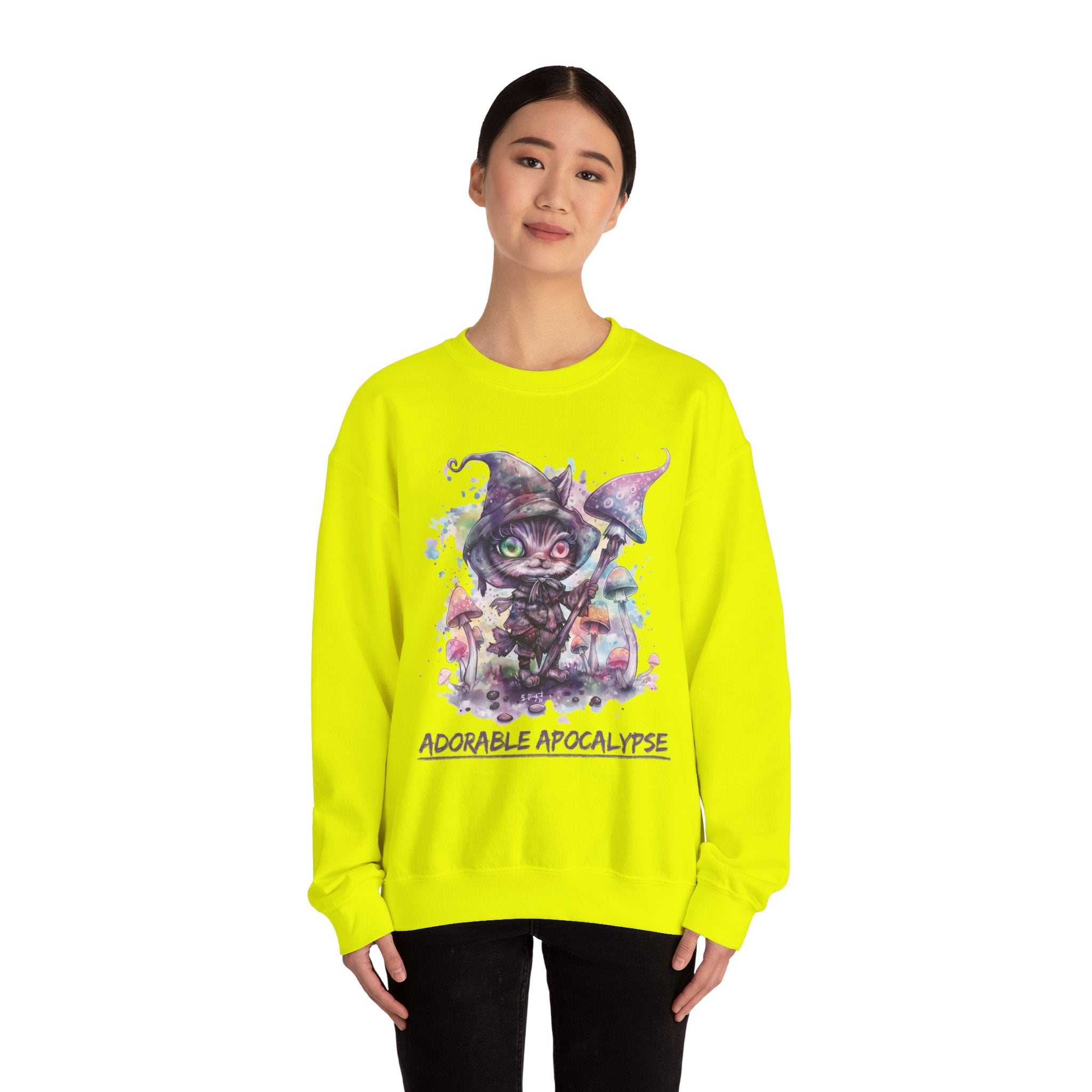 Adorable Apocalypse Unisex Heavy Blend™ Crewneck Sweatshirt