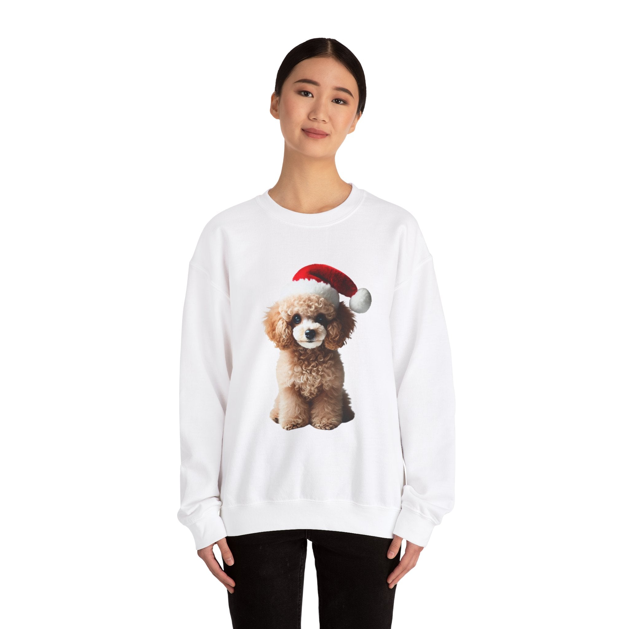 Christmas Poodle Sweatshirt