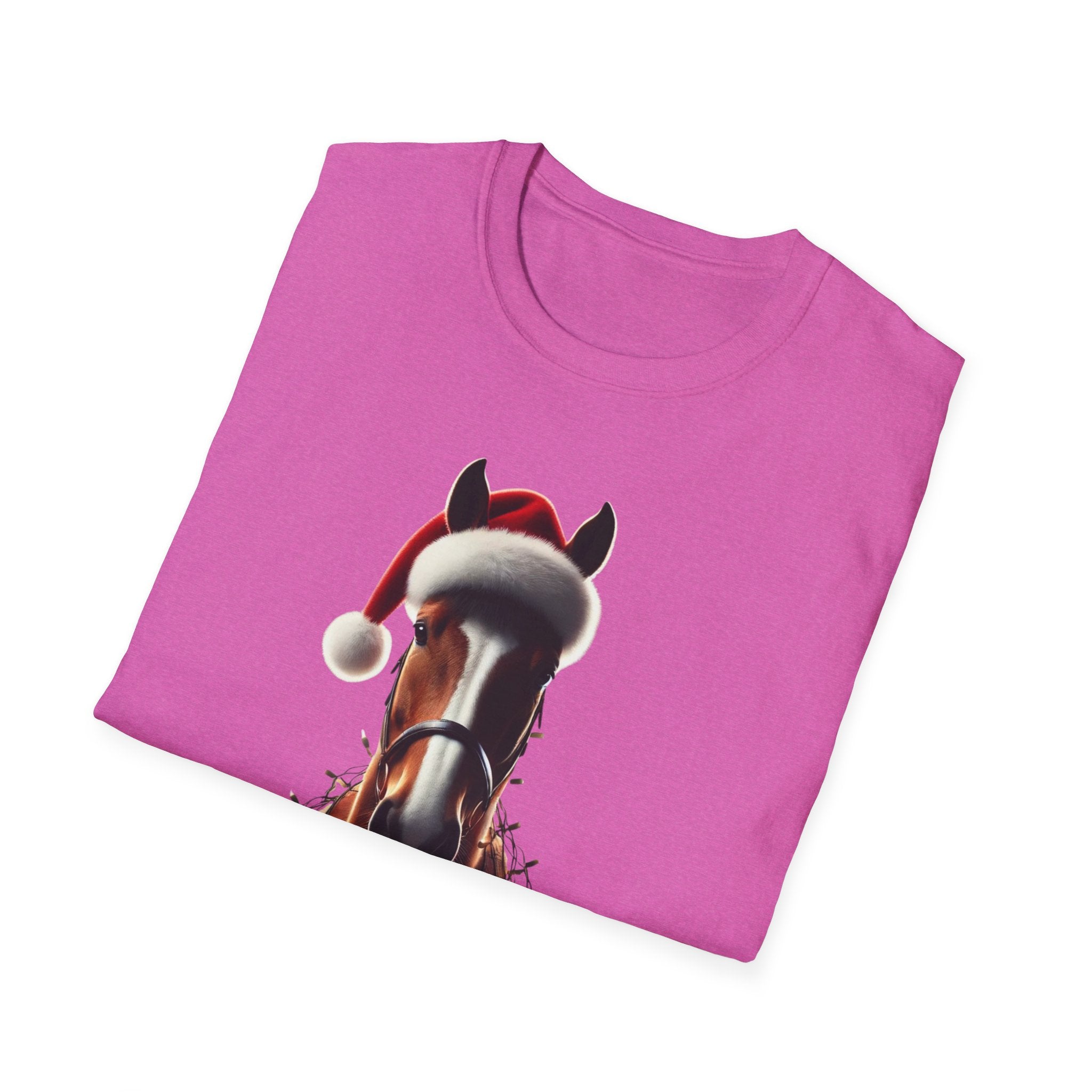 Holiday Quarter Horse - Unisex Softstyle T-Shirt