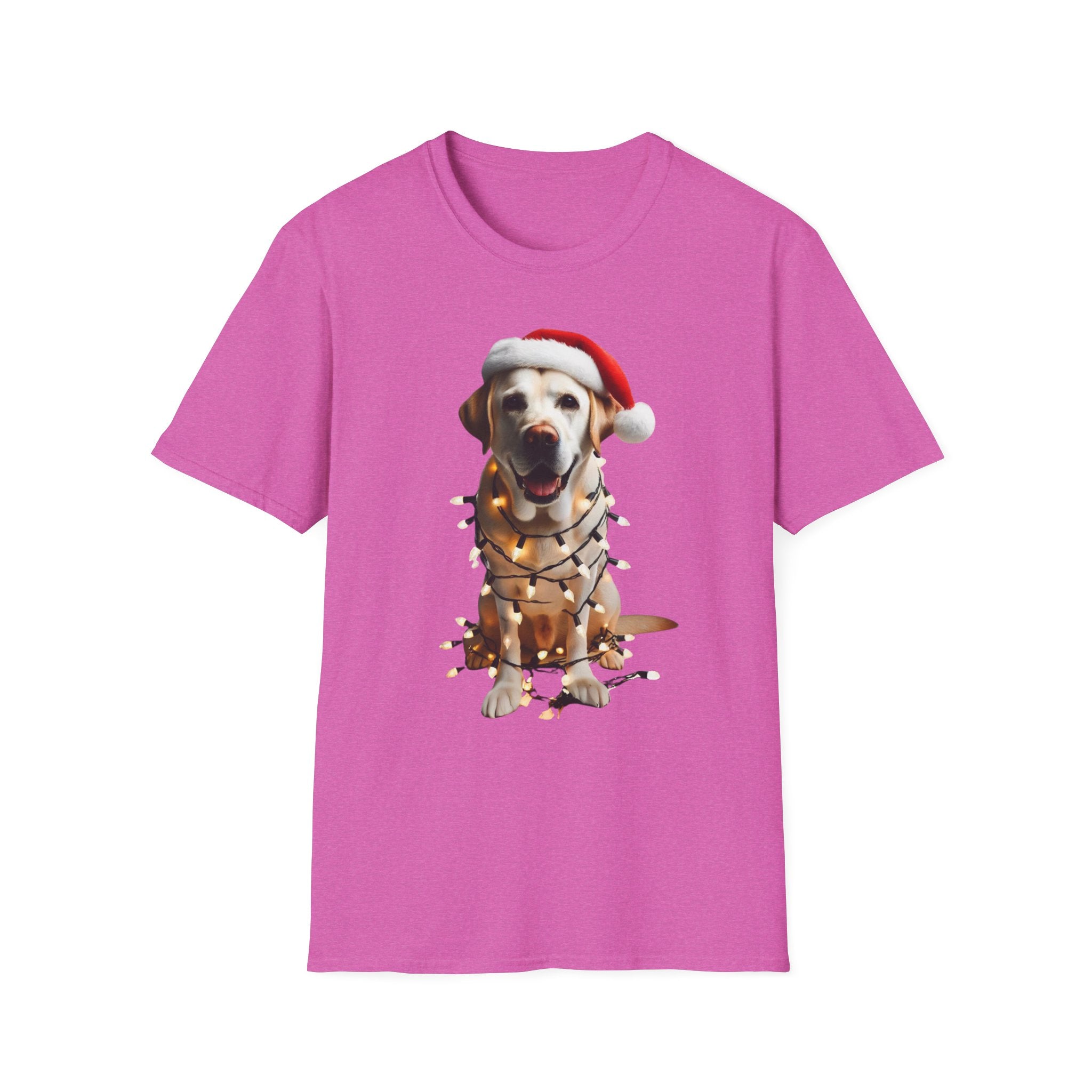 Merry XMas Labrador - Unisex Softstyle T-Shirt