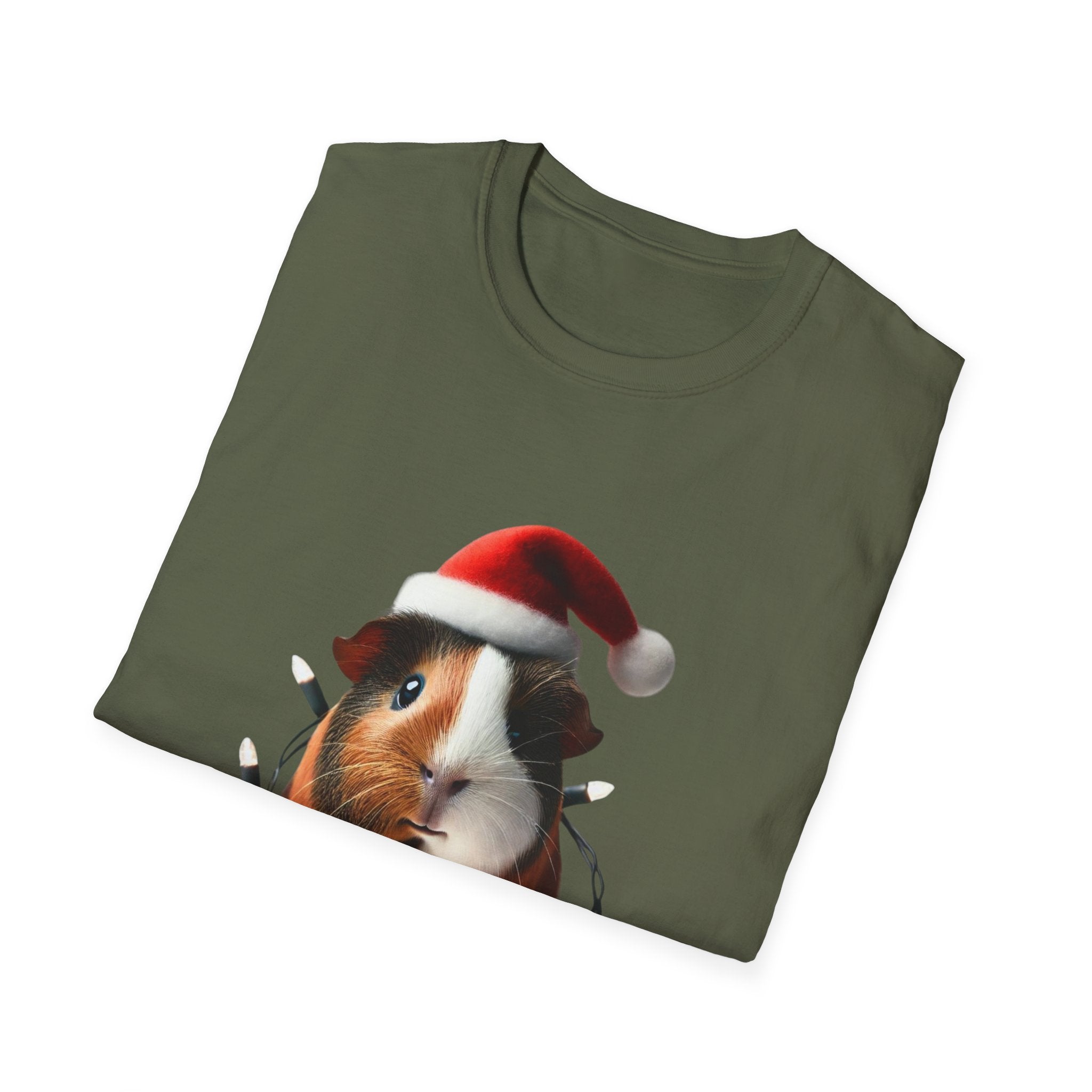 Merry Guinea Pig Joy - Unisex Softstyle T-Shirt