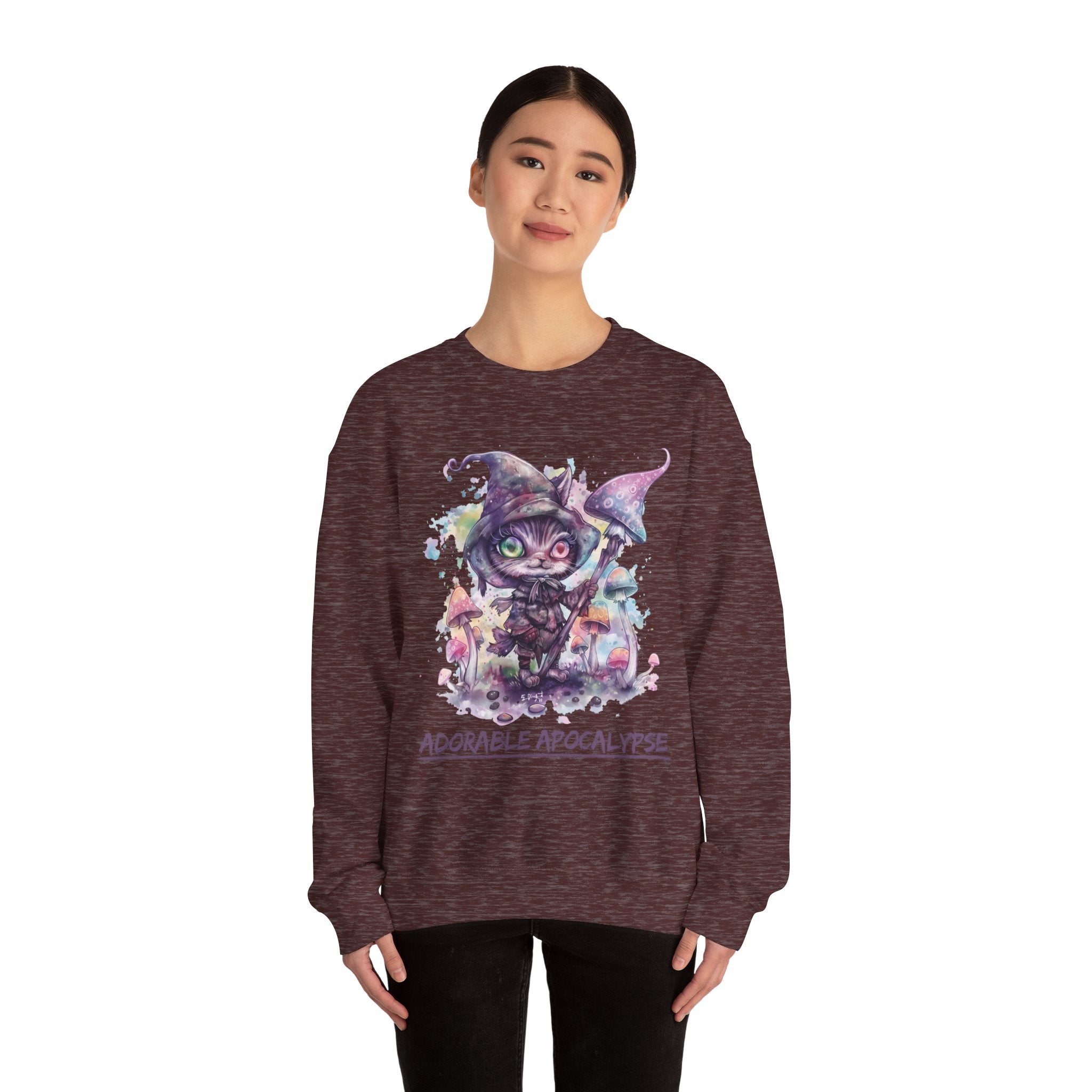 Adorable Apocalypse Unisex Heavy Blend™ Crewneck Sweatshirt