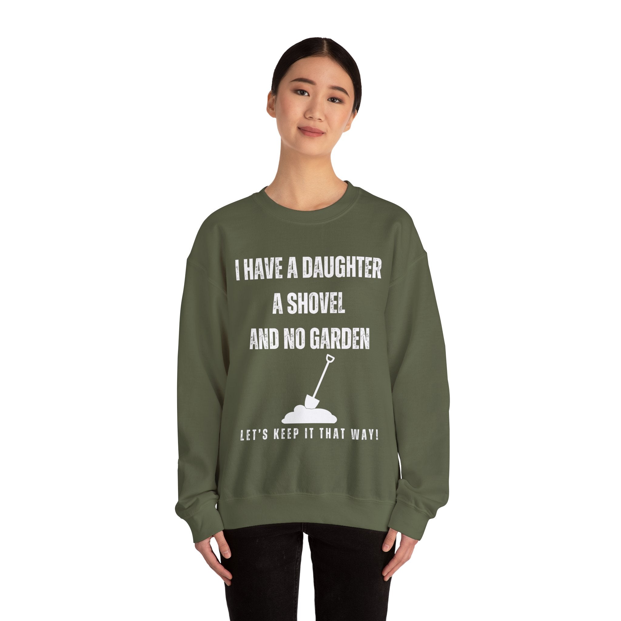 Funny Quotes Crewneck Sweatshirt for Dad - Father's Day Gift