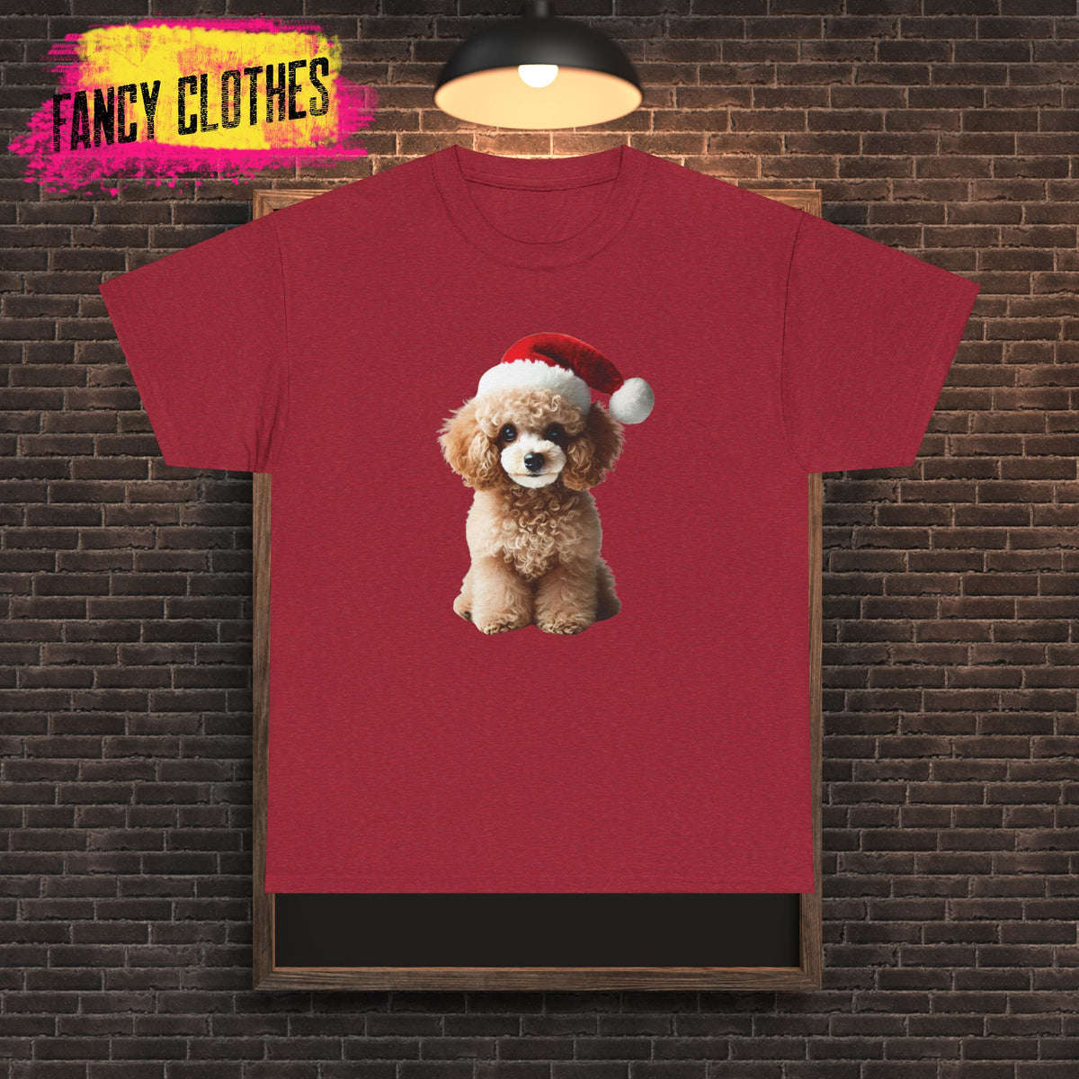 Christmas Poodle Tee