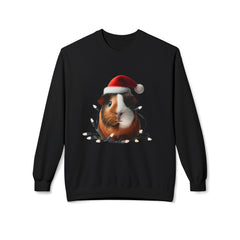 Merry Guinea Pig Joy - Unisex Midweight Softstyle Fleece Crewneck Sweatshirt