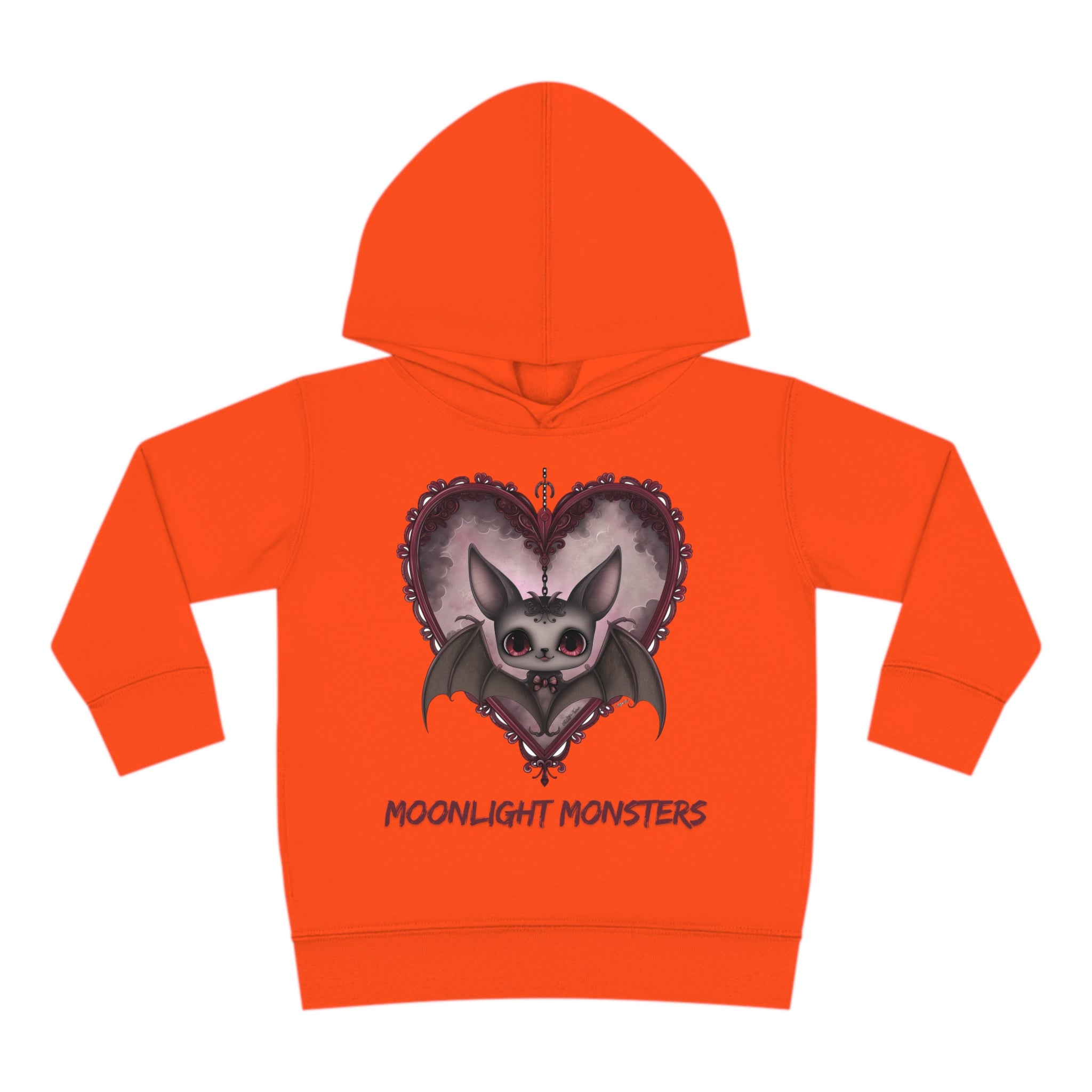 Moonlight Monsters Toddler Halloween Hoodie - Soft & Cozy Pullover for Little Ghouls!