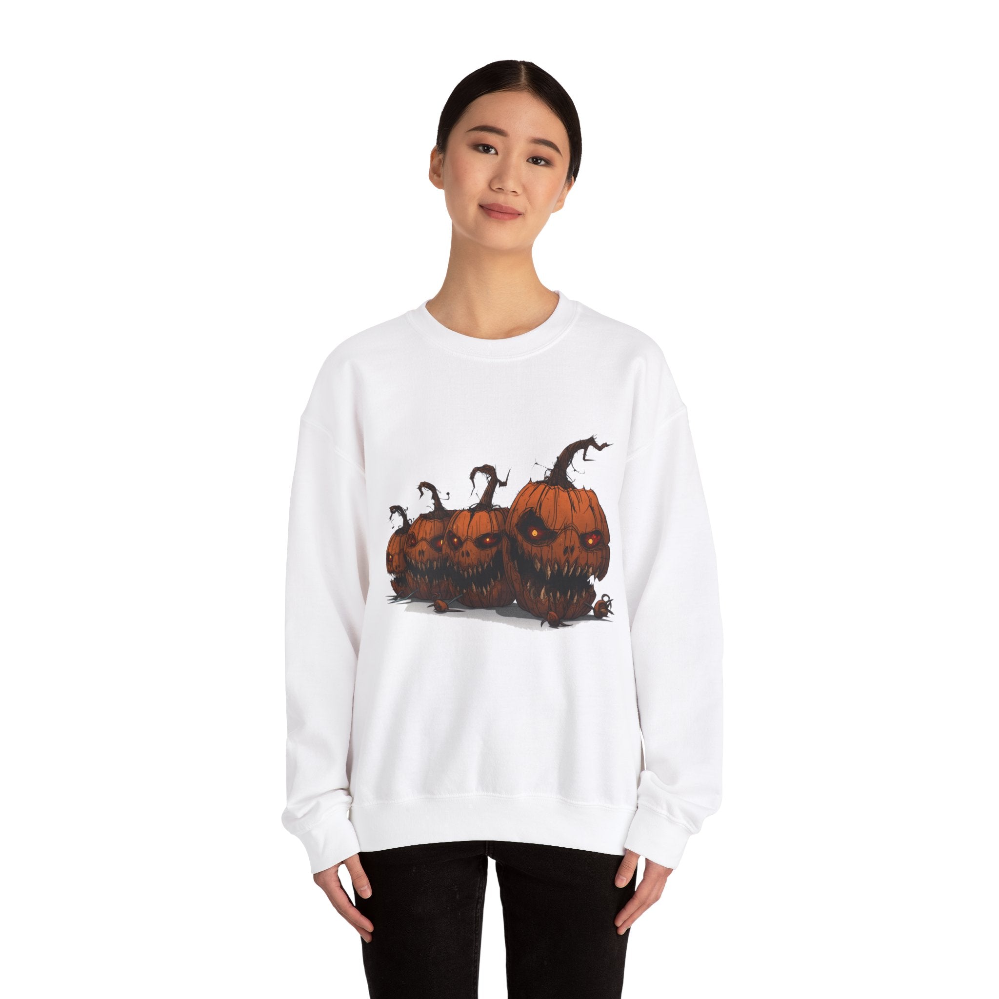 Hallow-Scary Pumpkin Sweatshirt