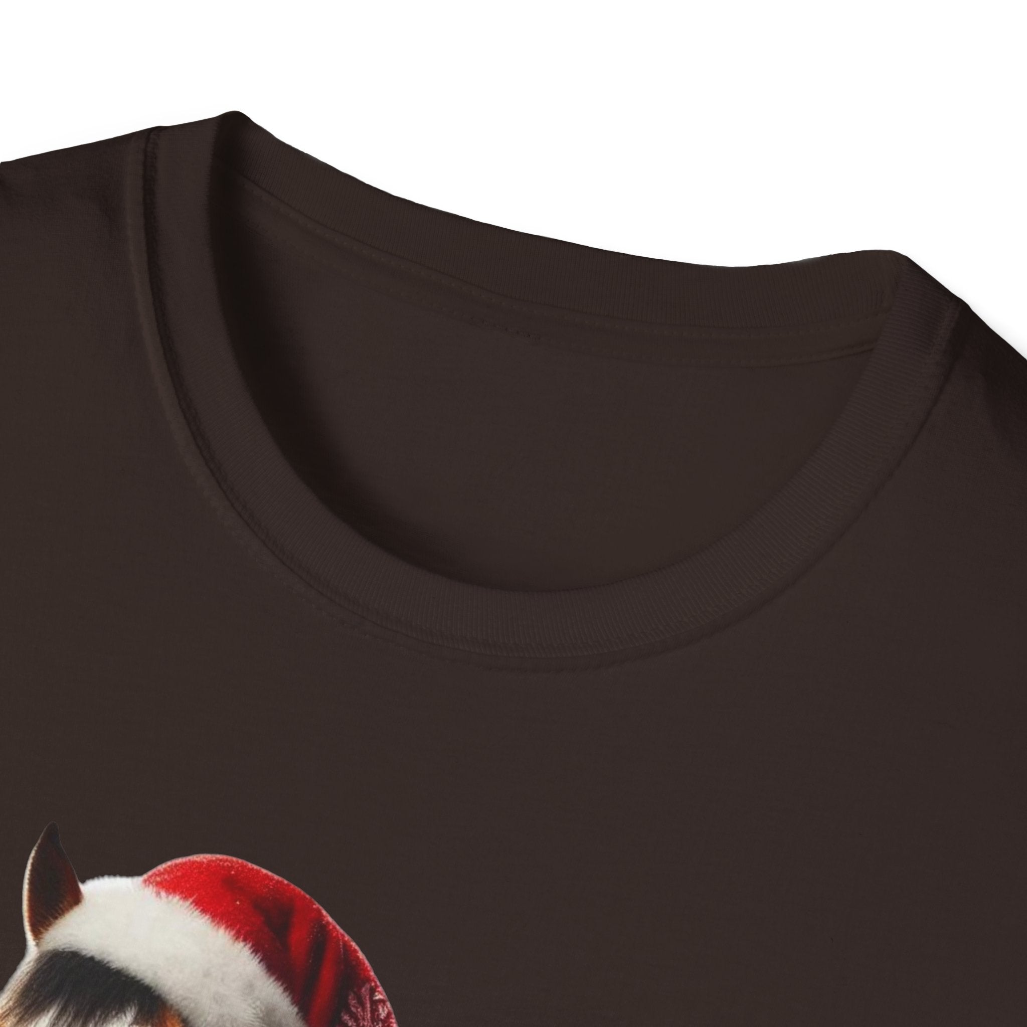 Thoroughbred Christmas Spirit - Unisex Softstyle T-Shirt