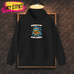 Spirit Animal Burger Fun Quote Hoodie