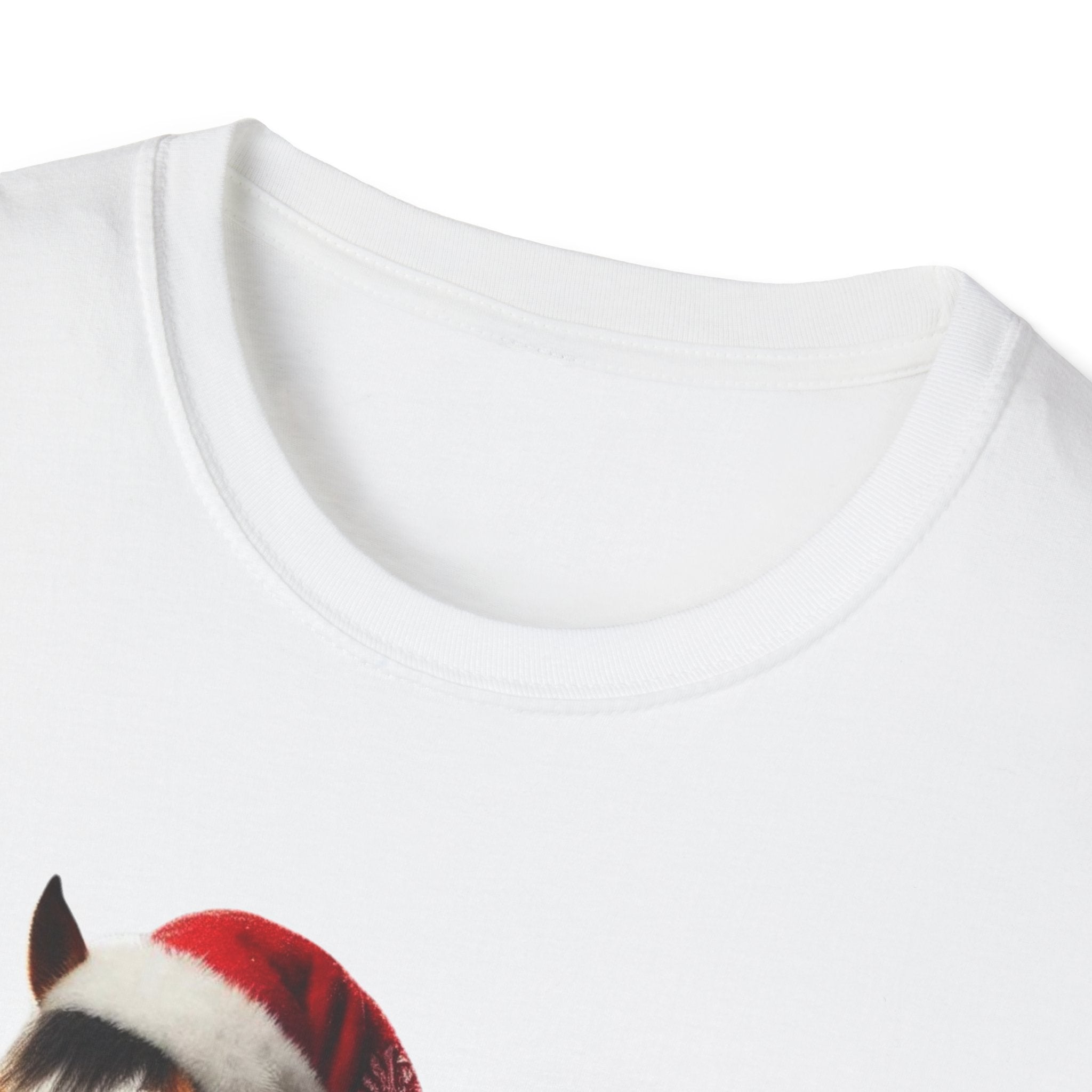 Thoroughbred Christmas Spirit - Unisex Softstyle T-Shirt