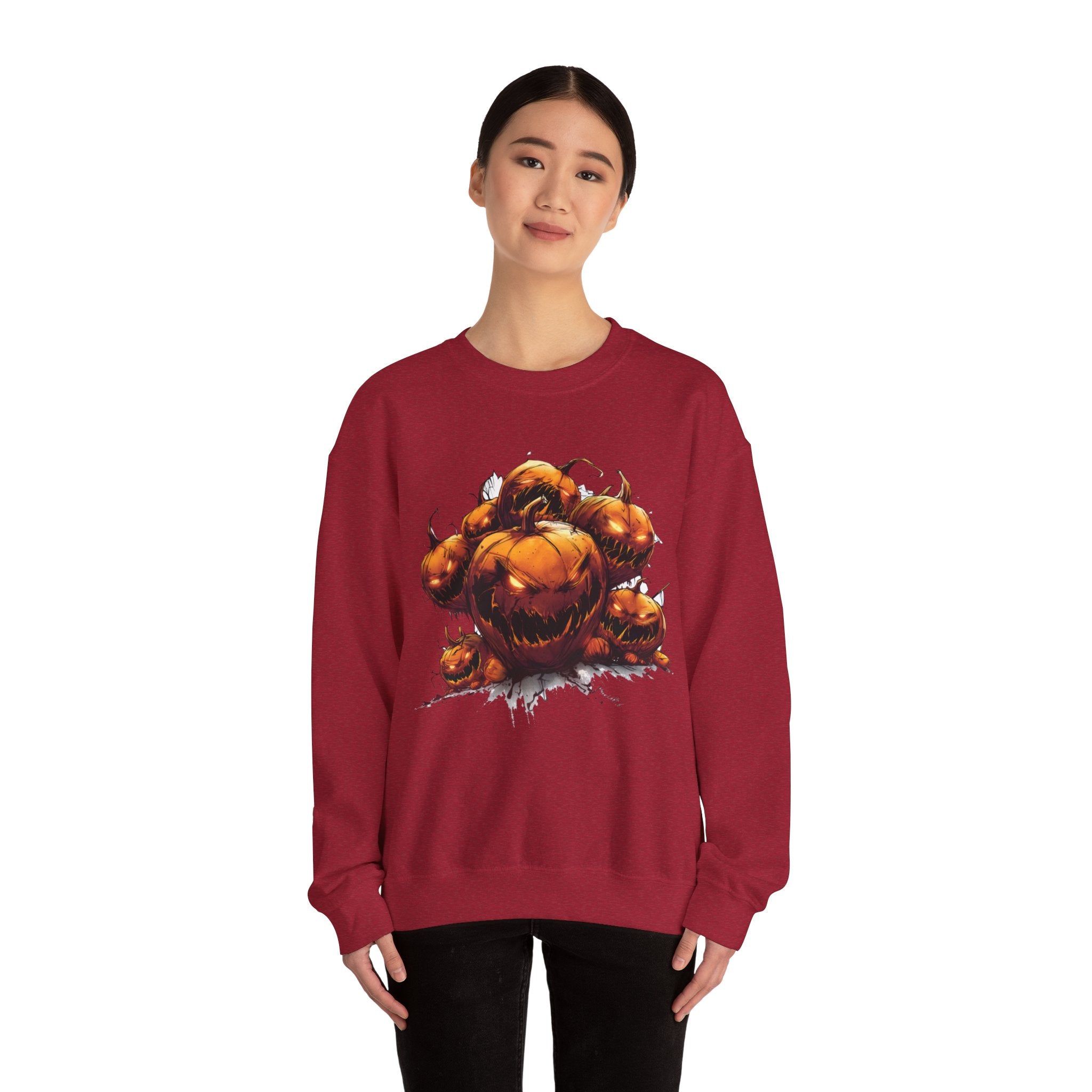 Hallow-Scary Pumpkin Sweatshirt