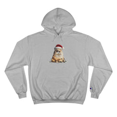 Christmas Persian Cat - Champion Hoodie