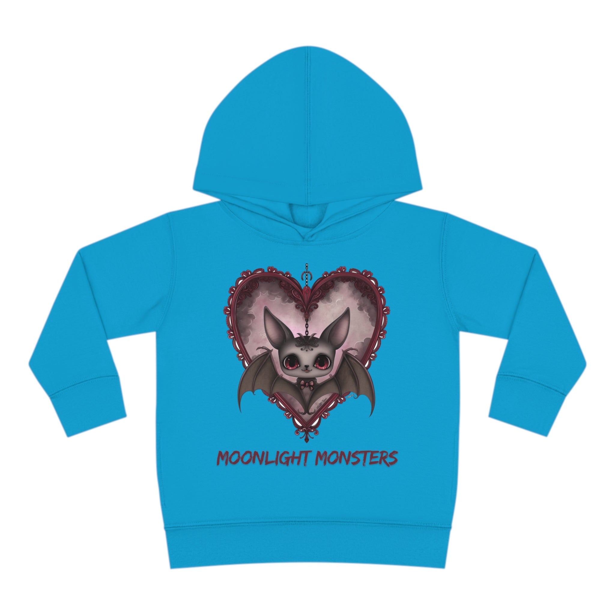 Moonlight Monsters Toddler Halloween Hoodie - Soft & Cozy Pullover for Little Ghouls!