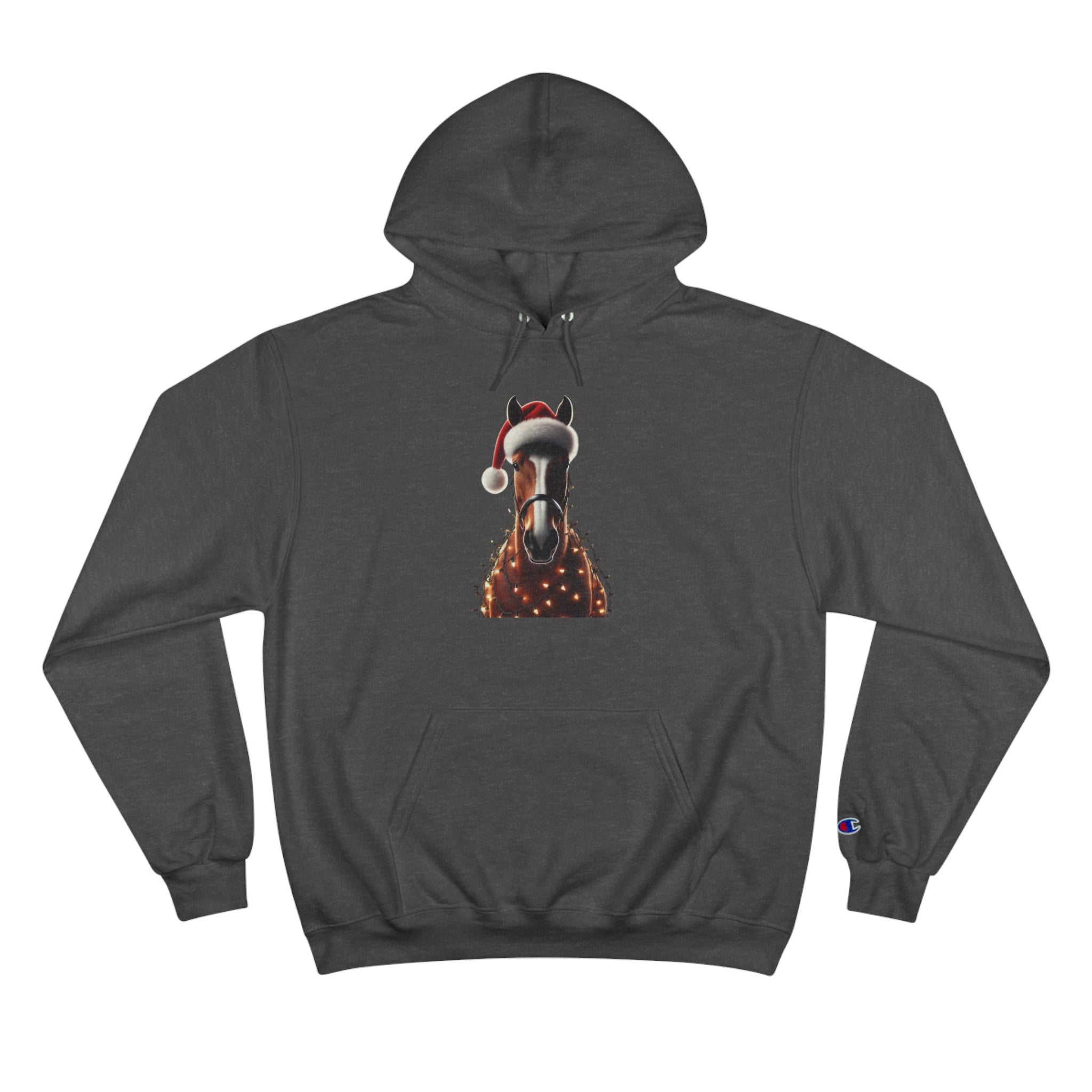 Holiday Quarter Horse - Champion Hoodie