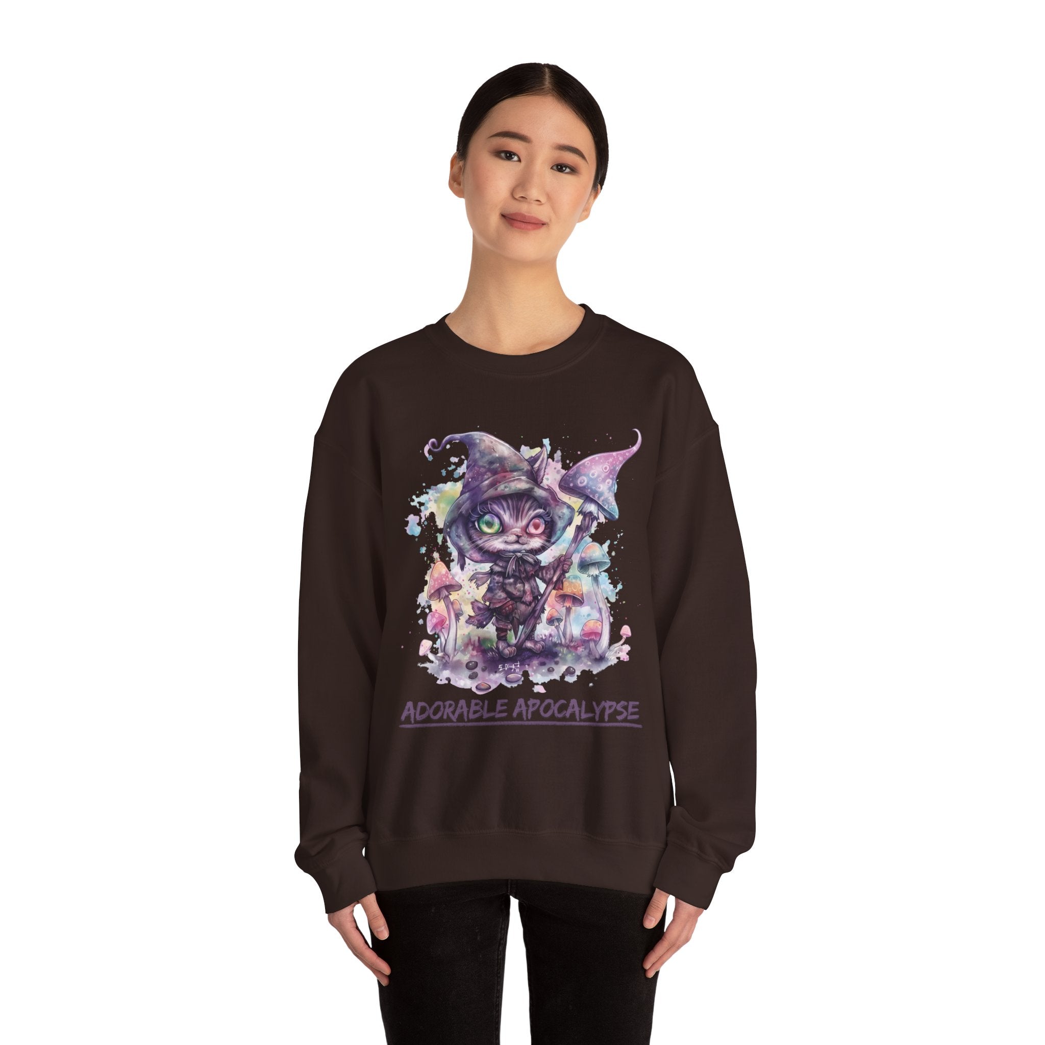 Adorable Apocalypse Unisex Heavy Blend™ Crewneck Sweatshirt