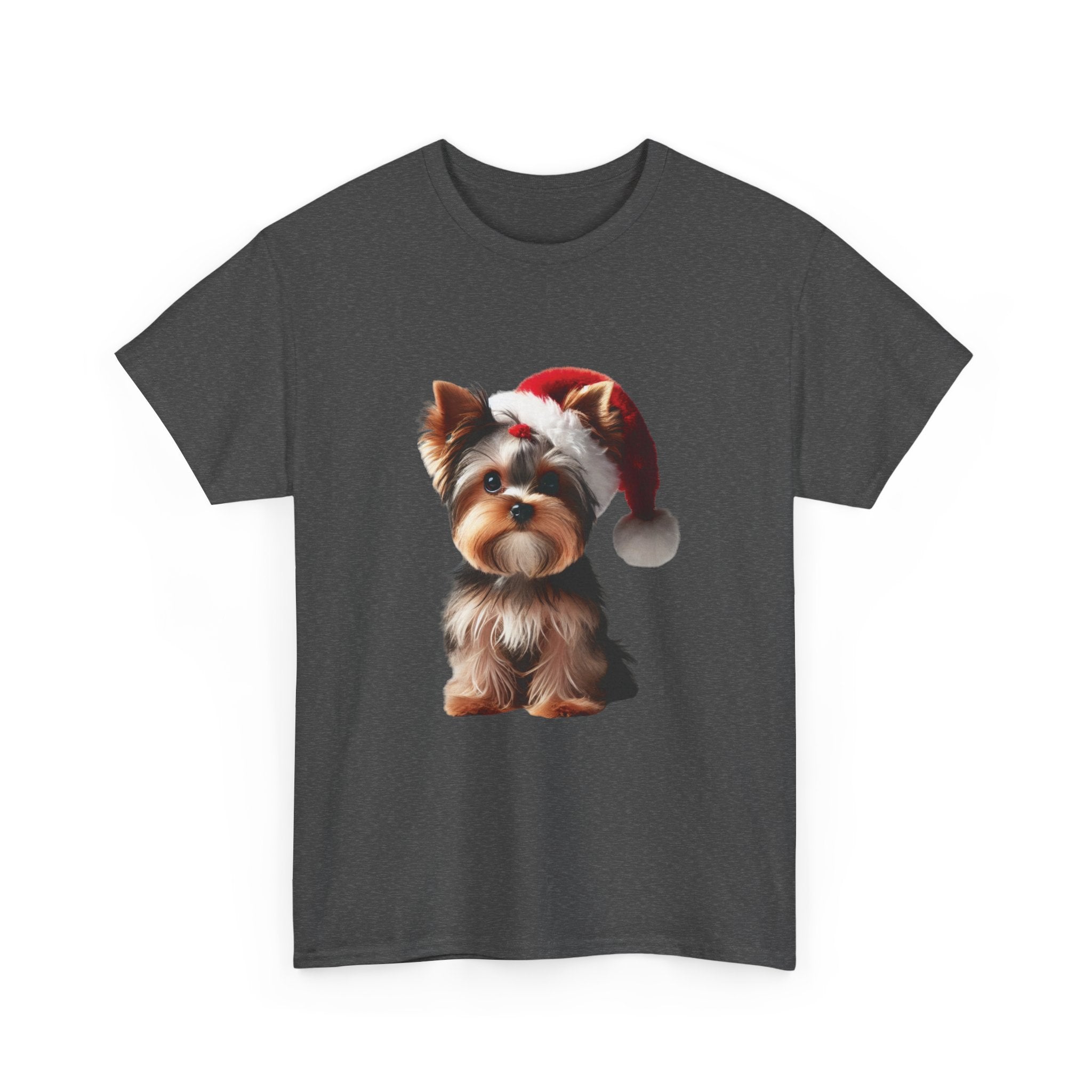 Christmas Yorkshire Terriers Unisex Tee