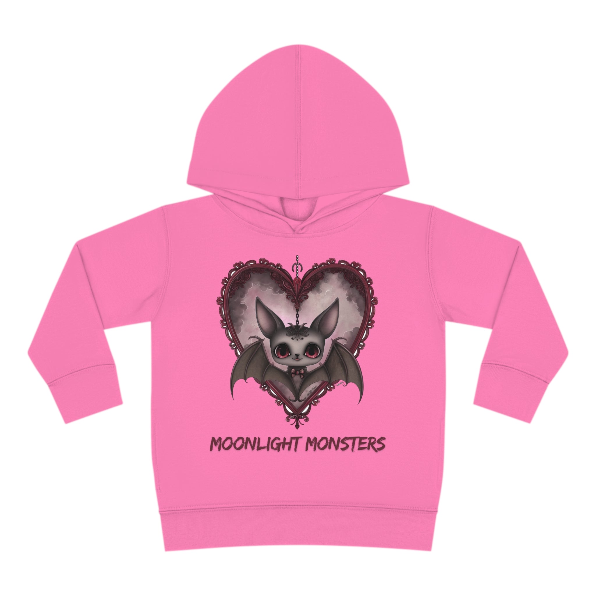 Moonlight Monsters Toddler Halloween Hoodie - Soft & Cozy Pullover for Little Ghouls!