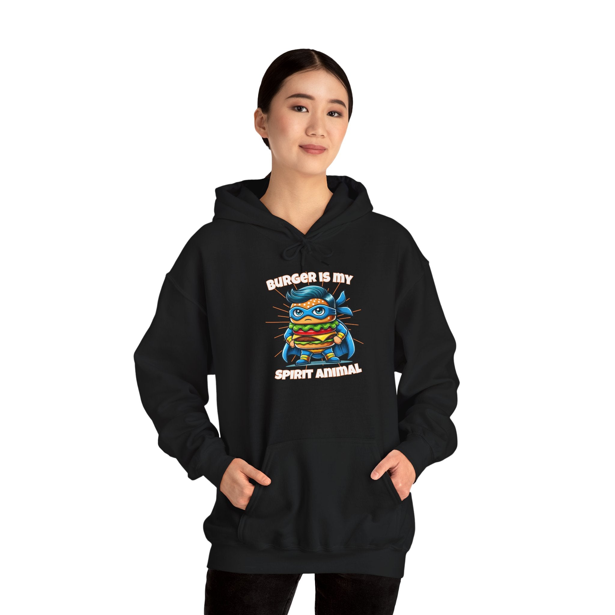 Spirit Animal Burger Fun Quote Hoodie