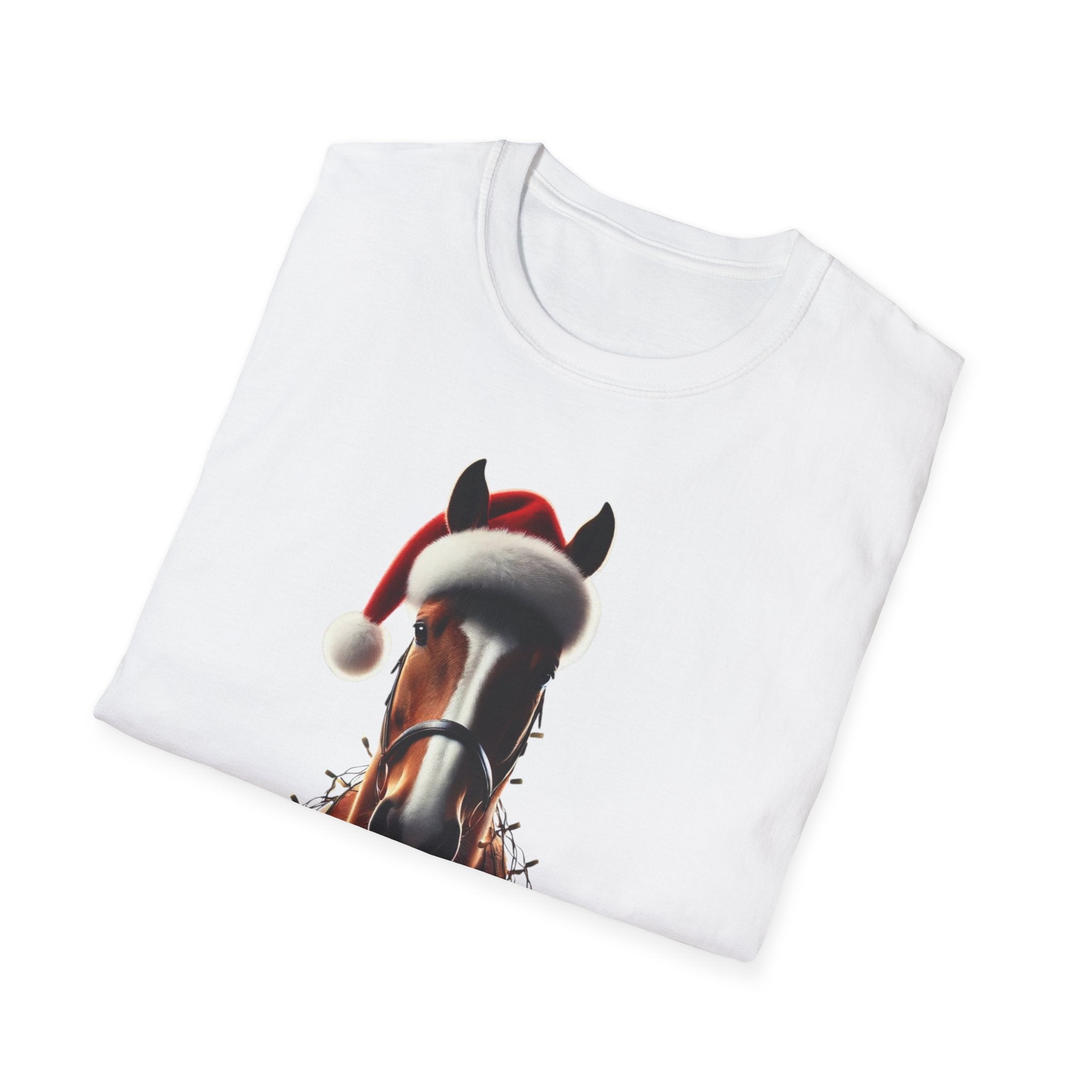 Holiday Quarter Horse - Unisex Softstyle T-Shirt