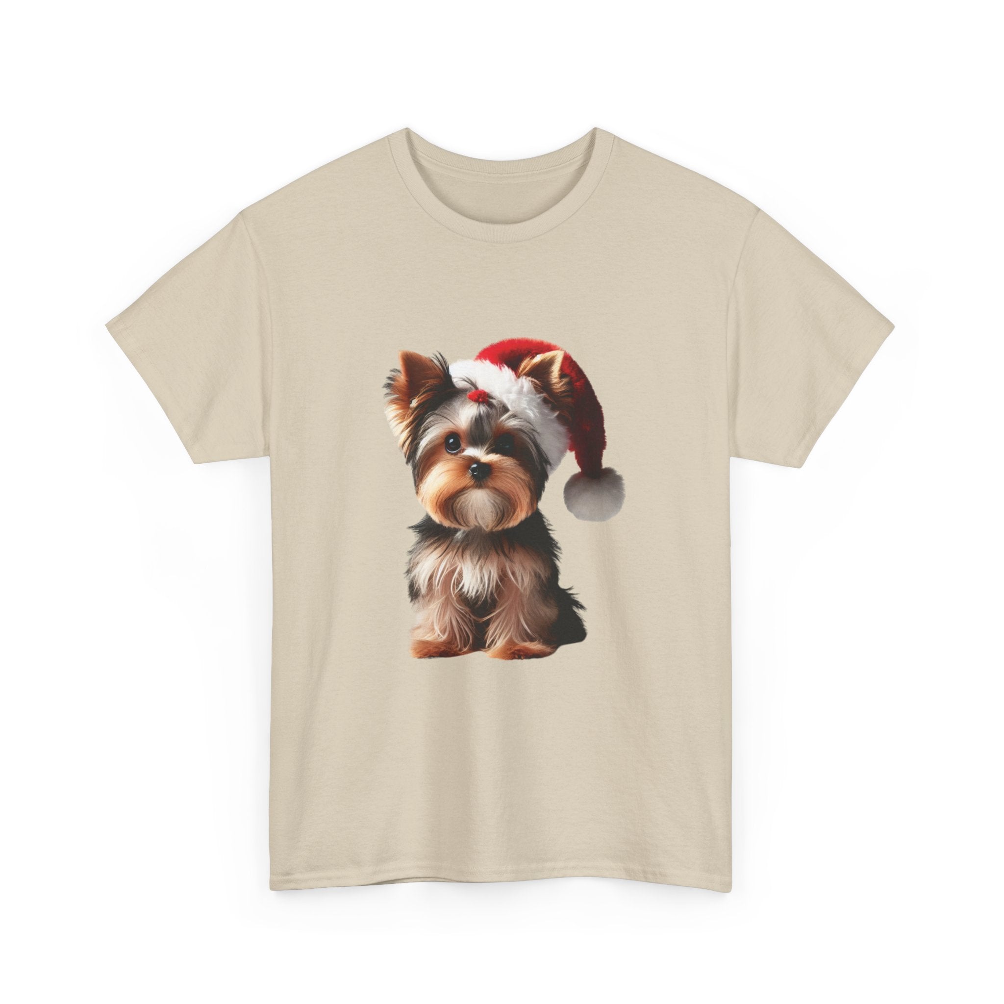 Christmas Yorkshire Terriers Unisex Tee