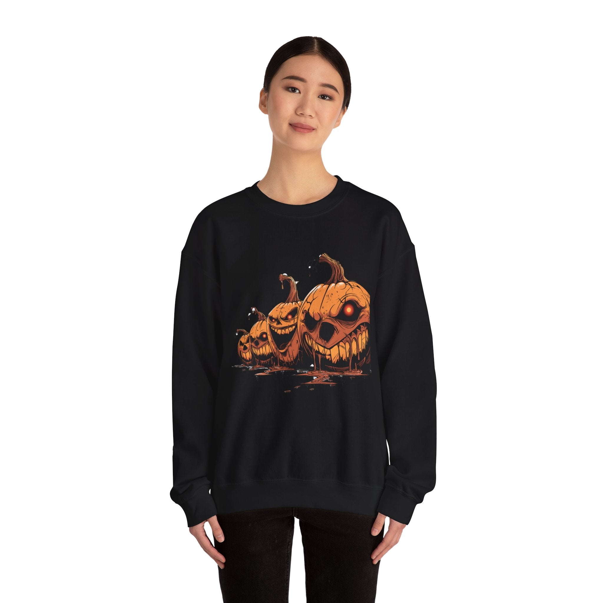 Hallow-Scary Pumpkin Sweatshirt