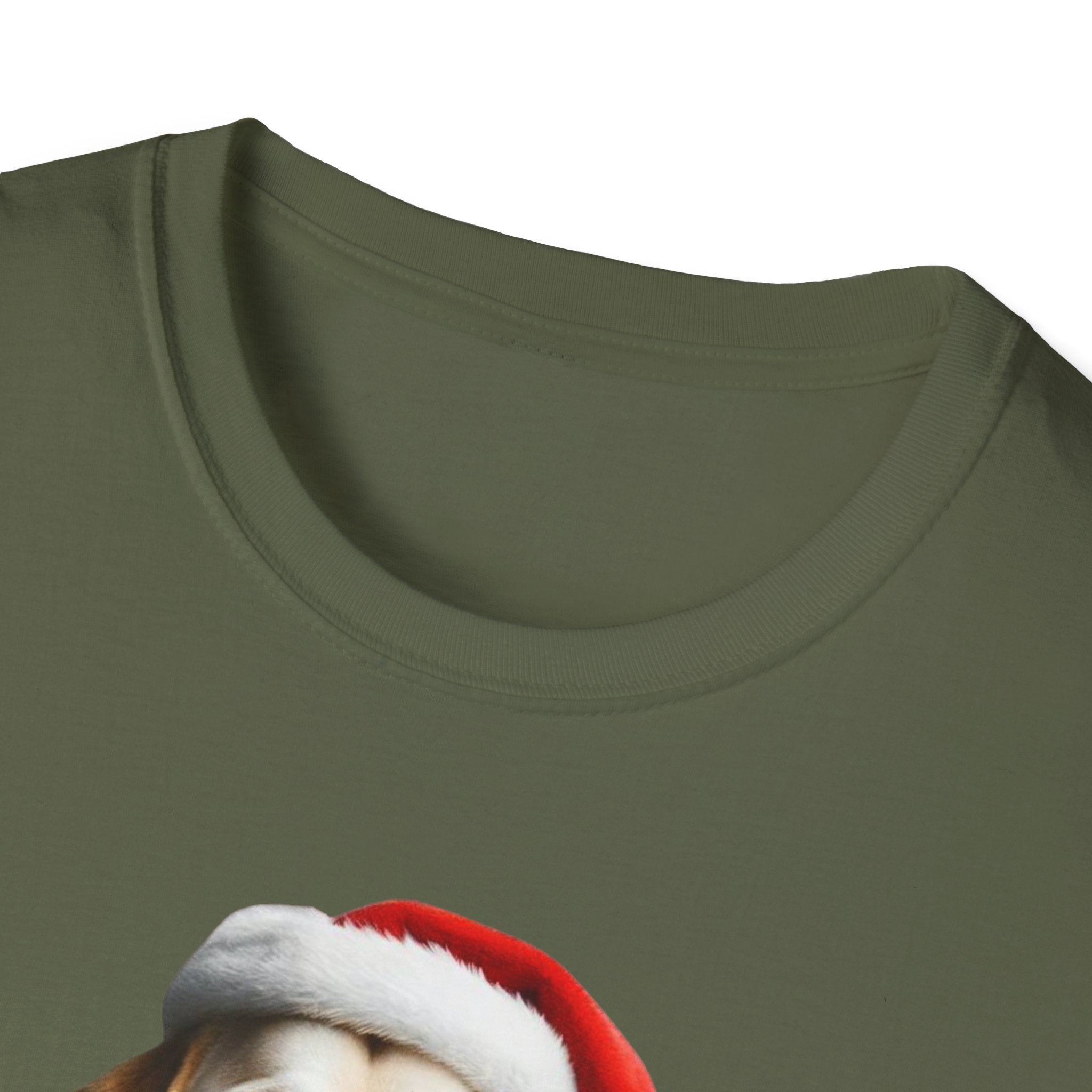 Merry XMas Labrador - Unisex Softstyle T-Shirt