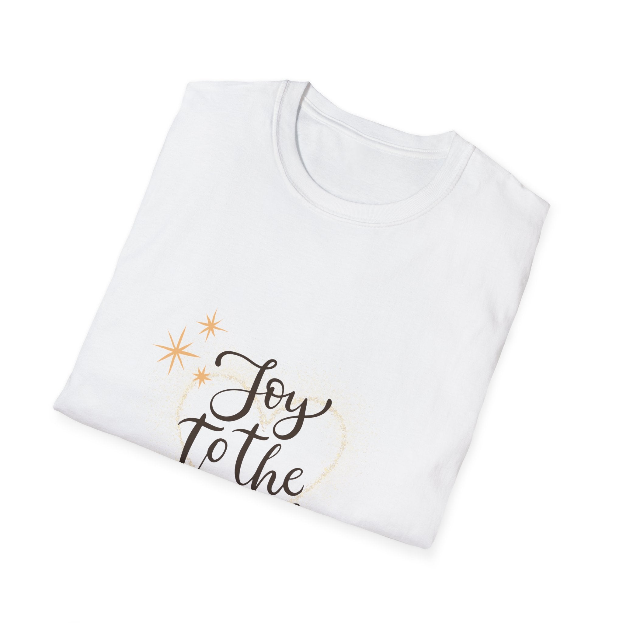 Christmas Joy Unisex Softstyle T-Shirt, Holiday Tee, Festive Apparel, Xmas Shirt, Winter Clothing