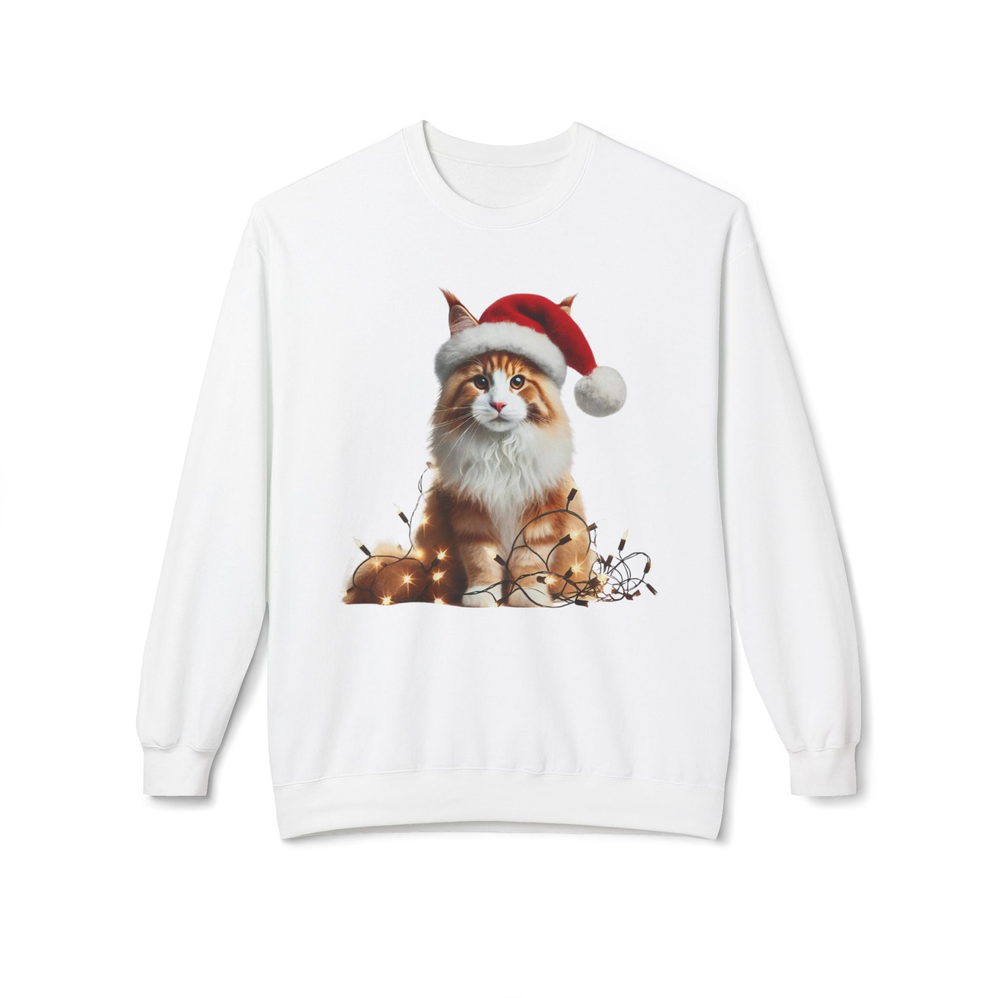 Jolly Maine Coon - Unisex Midweight Softstyle Fleece Crewneck Sweatshirt