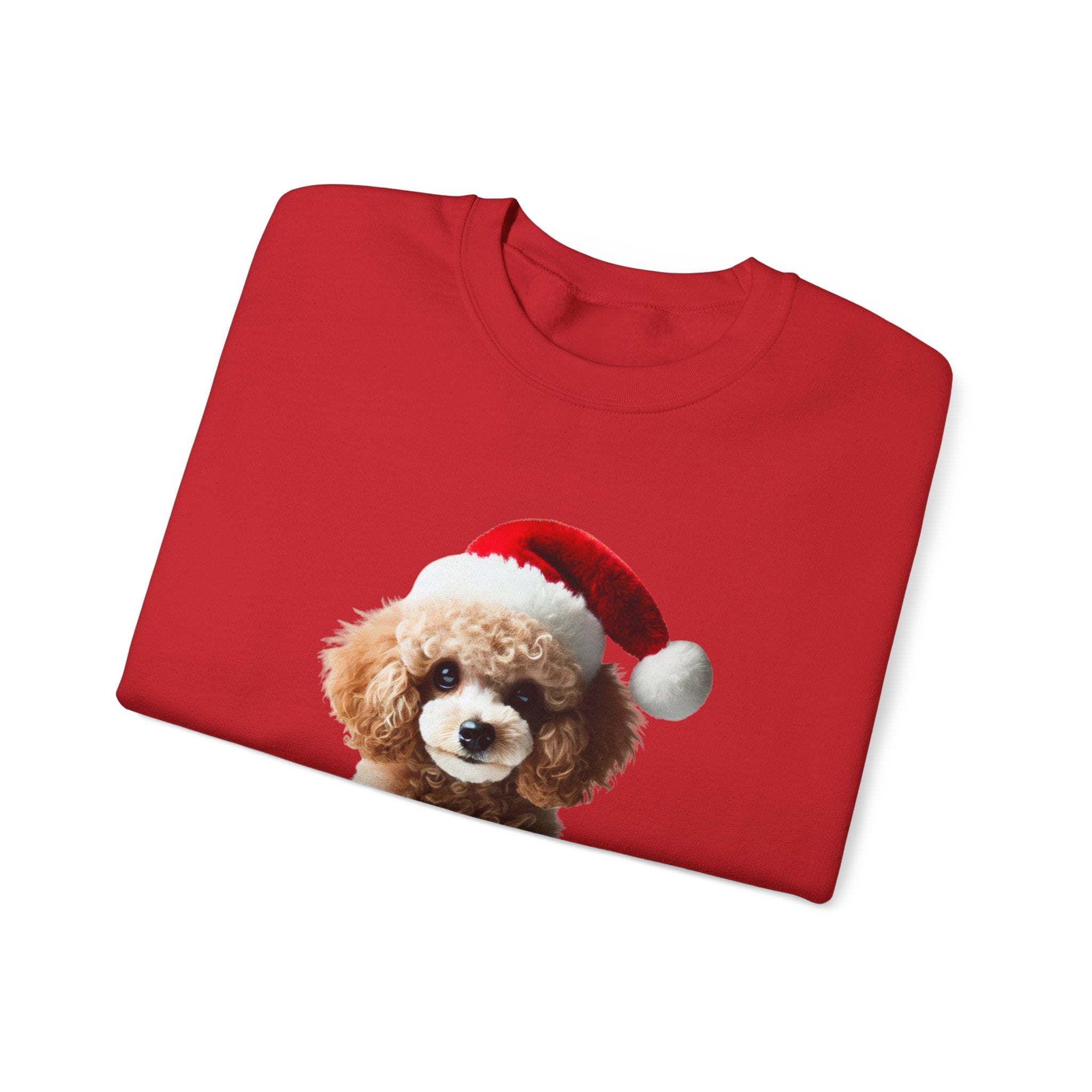 Christmas Poodle Sweatshirt