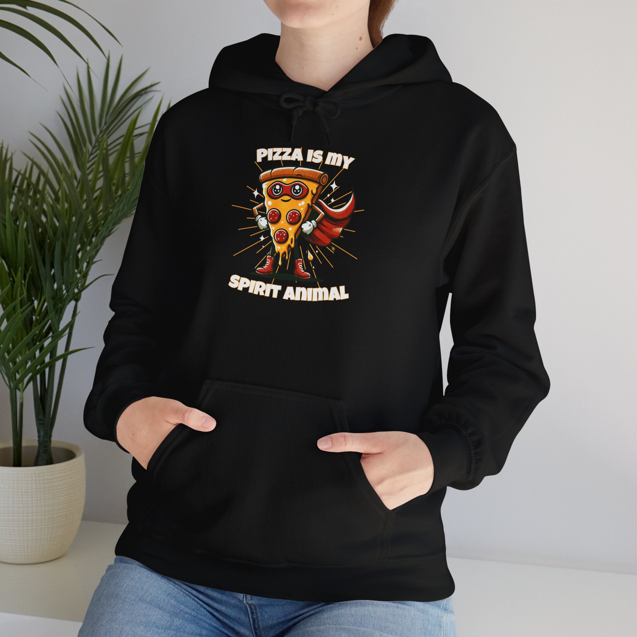 Pizza Spirit Animal Hoodie