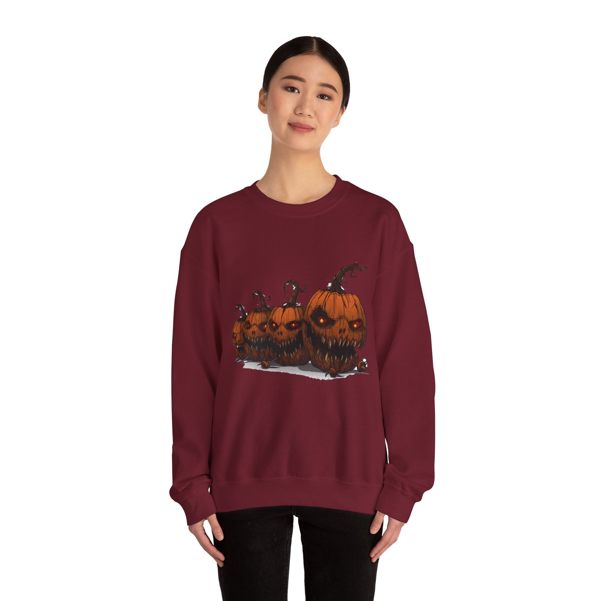 Hallow-Scary Pumpkin Sweatshirt