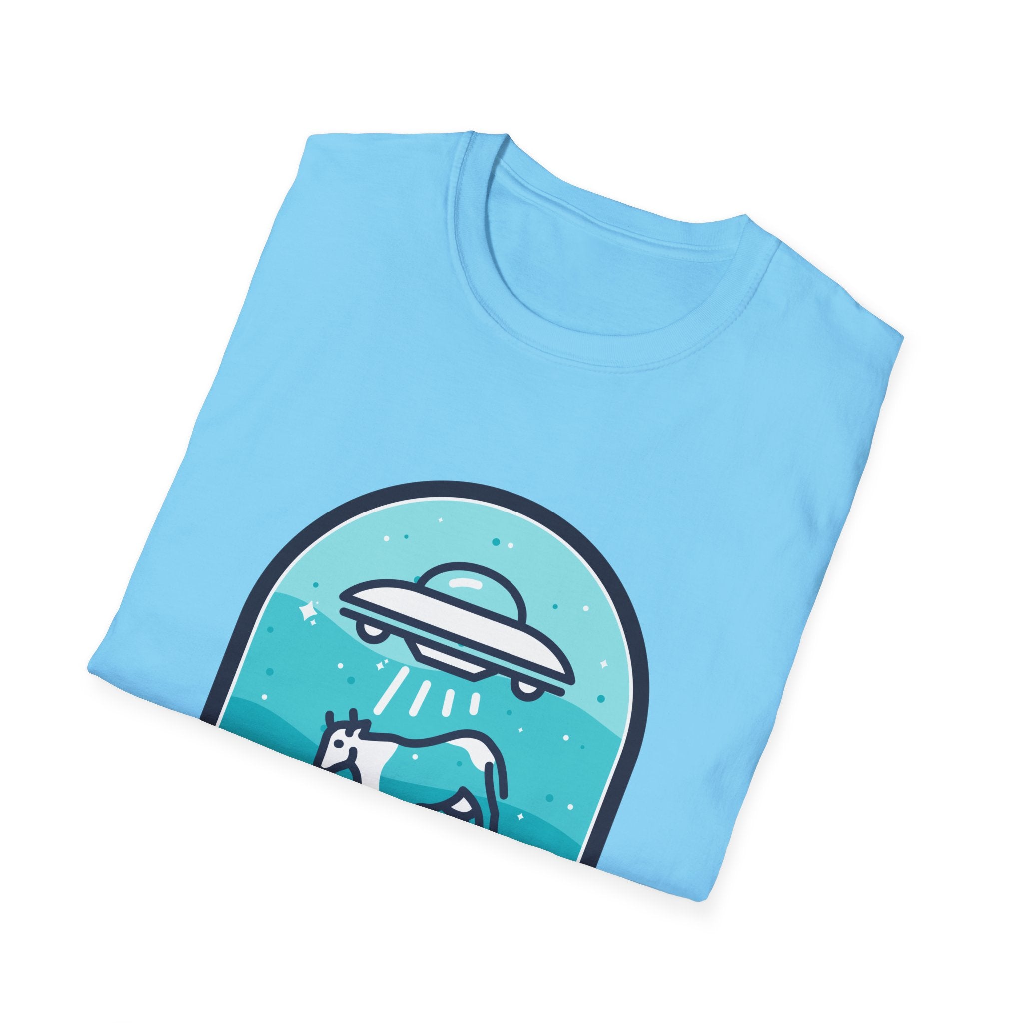 Unisex T-Shirt - New Jersey Fly By Aliens in the United States Design