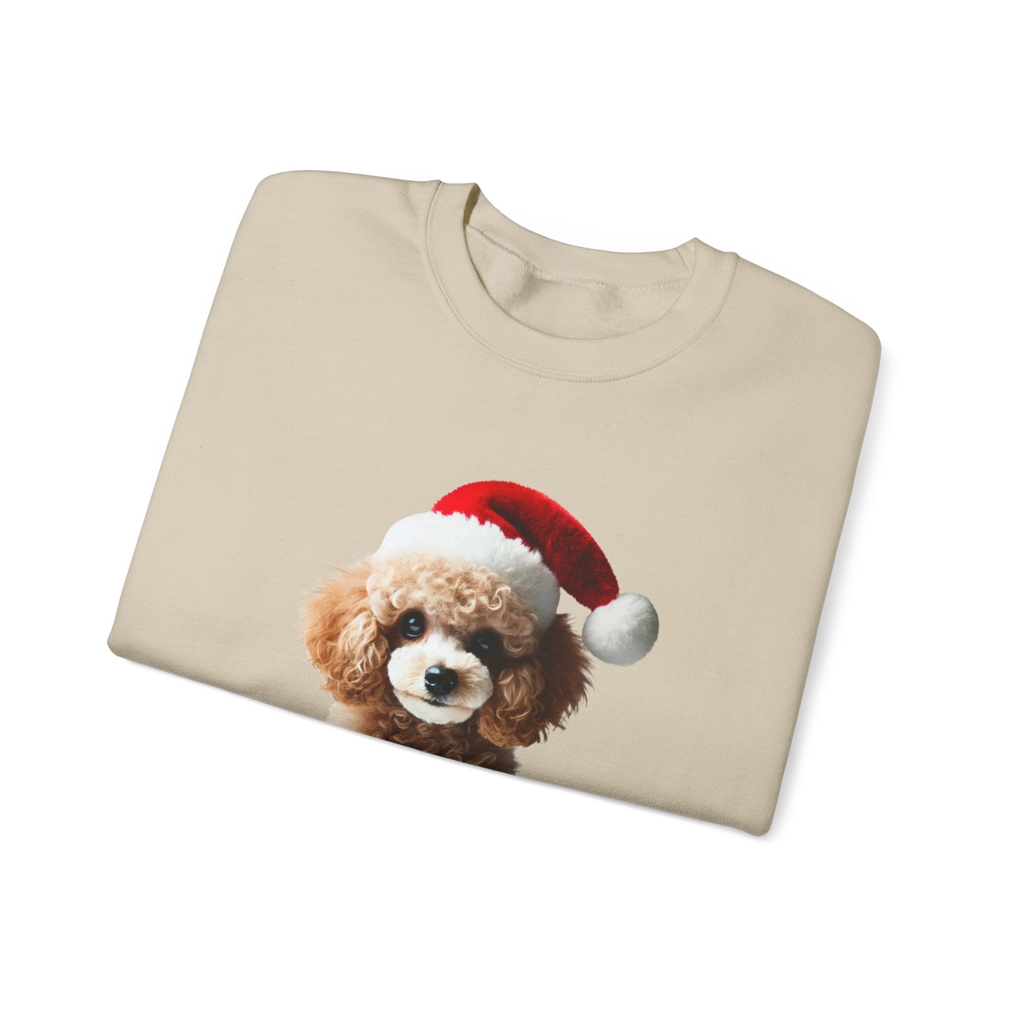 Christmas Poodle Sweatshirt