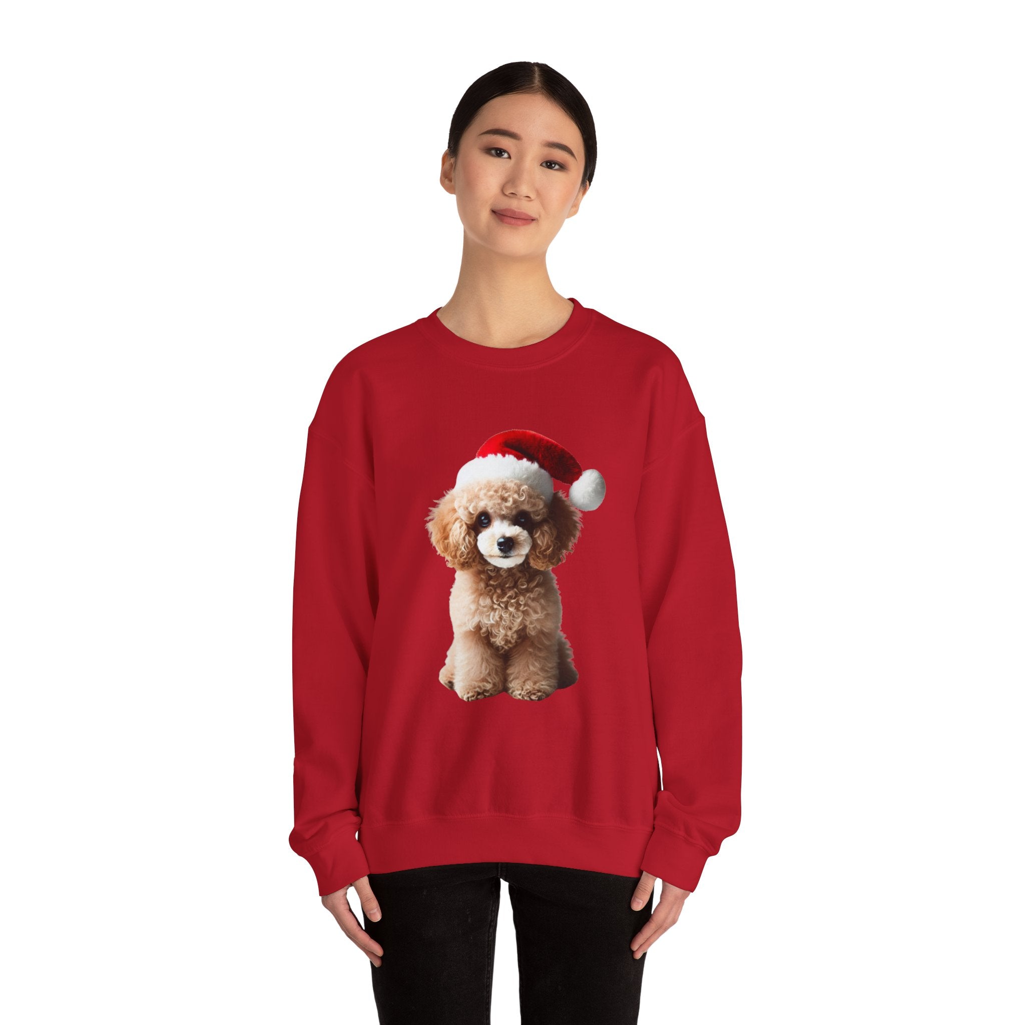 Christmas Poodle Sweatshirt