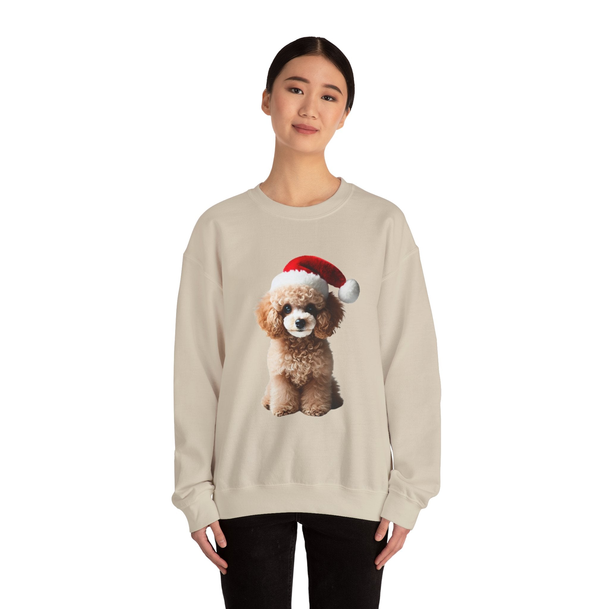 Christmas Poodle Sweatshirt