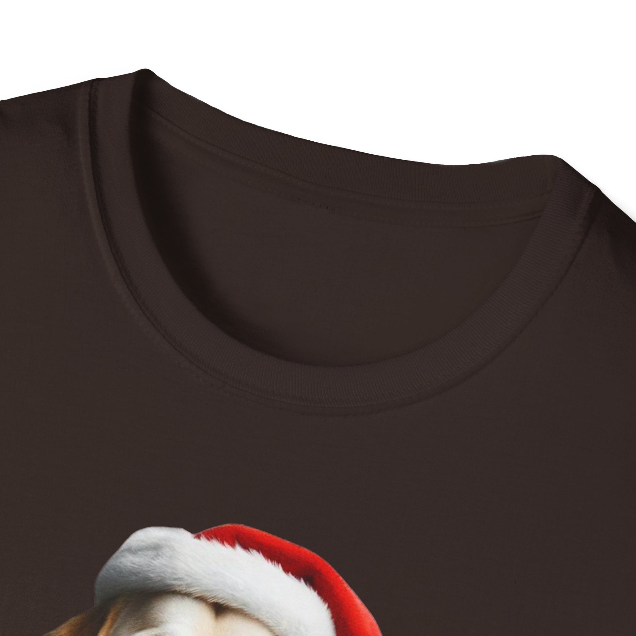 Merry XMas Labrador - Unisex Softstyle T-Shirt