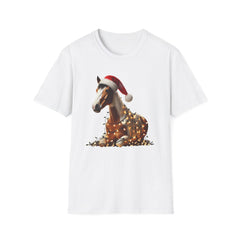 Thoroughbred Christmas Spirit - Unisex Softstyle T-Shirt