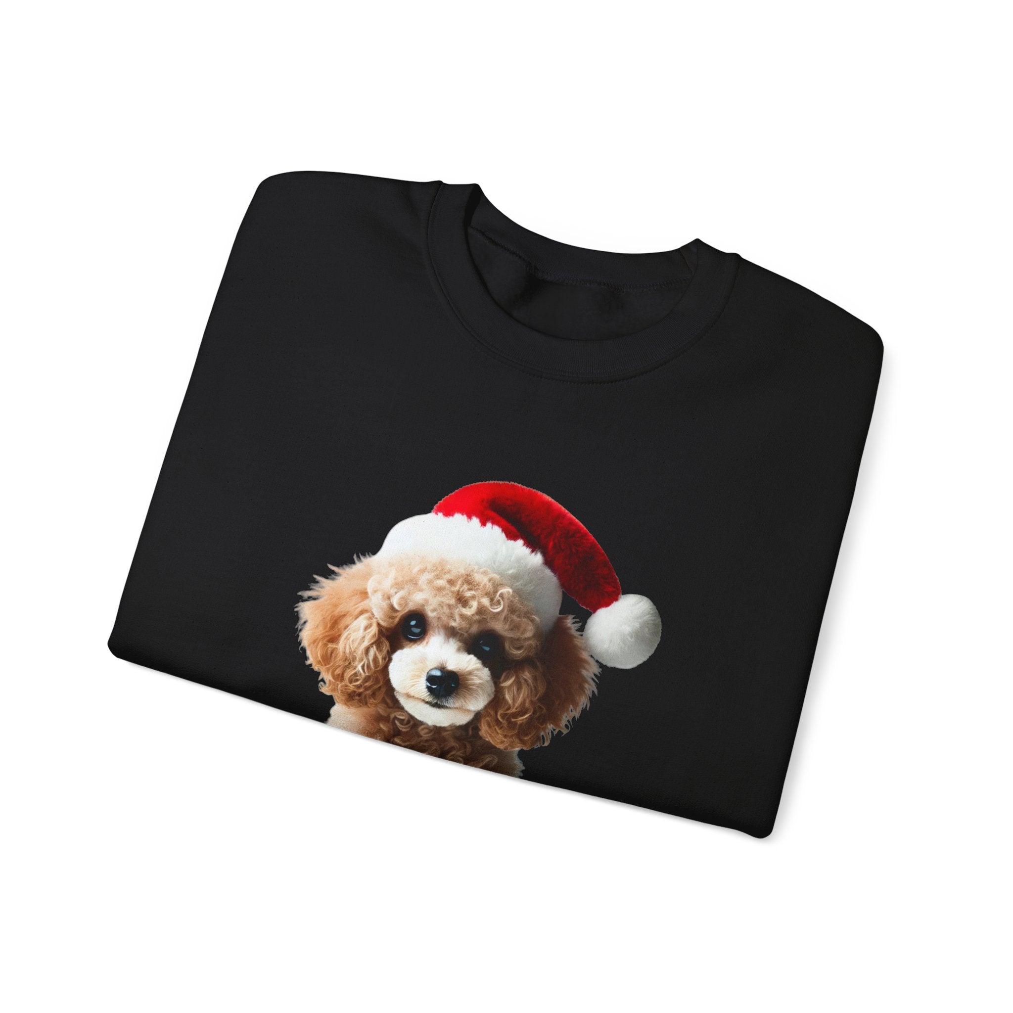 Christmas Poodle Sweatshirt