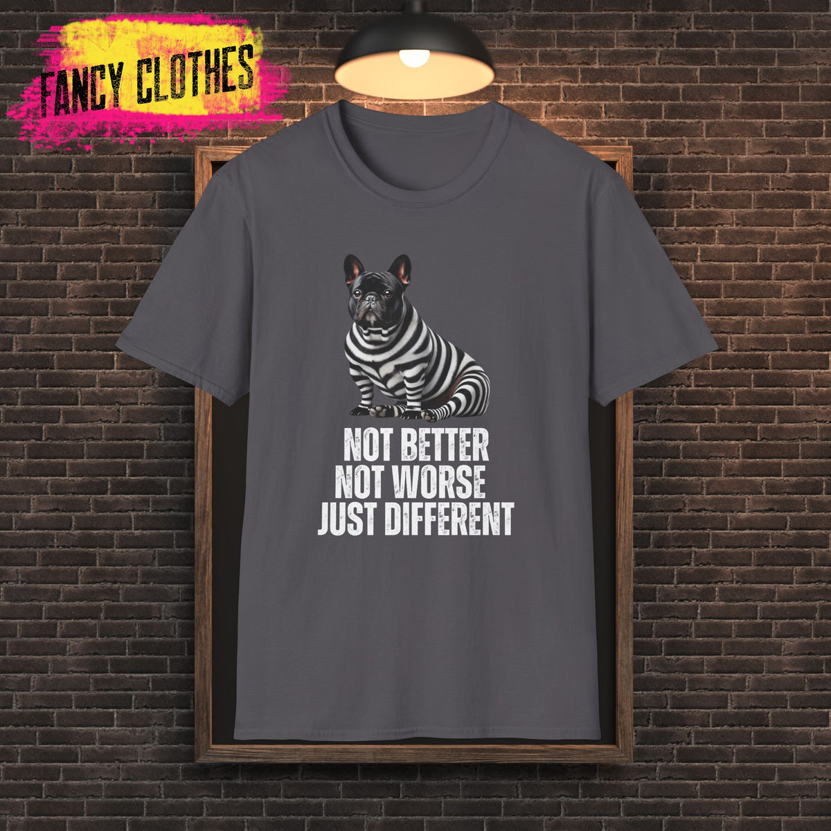 Unisex Softstyle T-Shirt - Frenchi Not better, not worse, just different