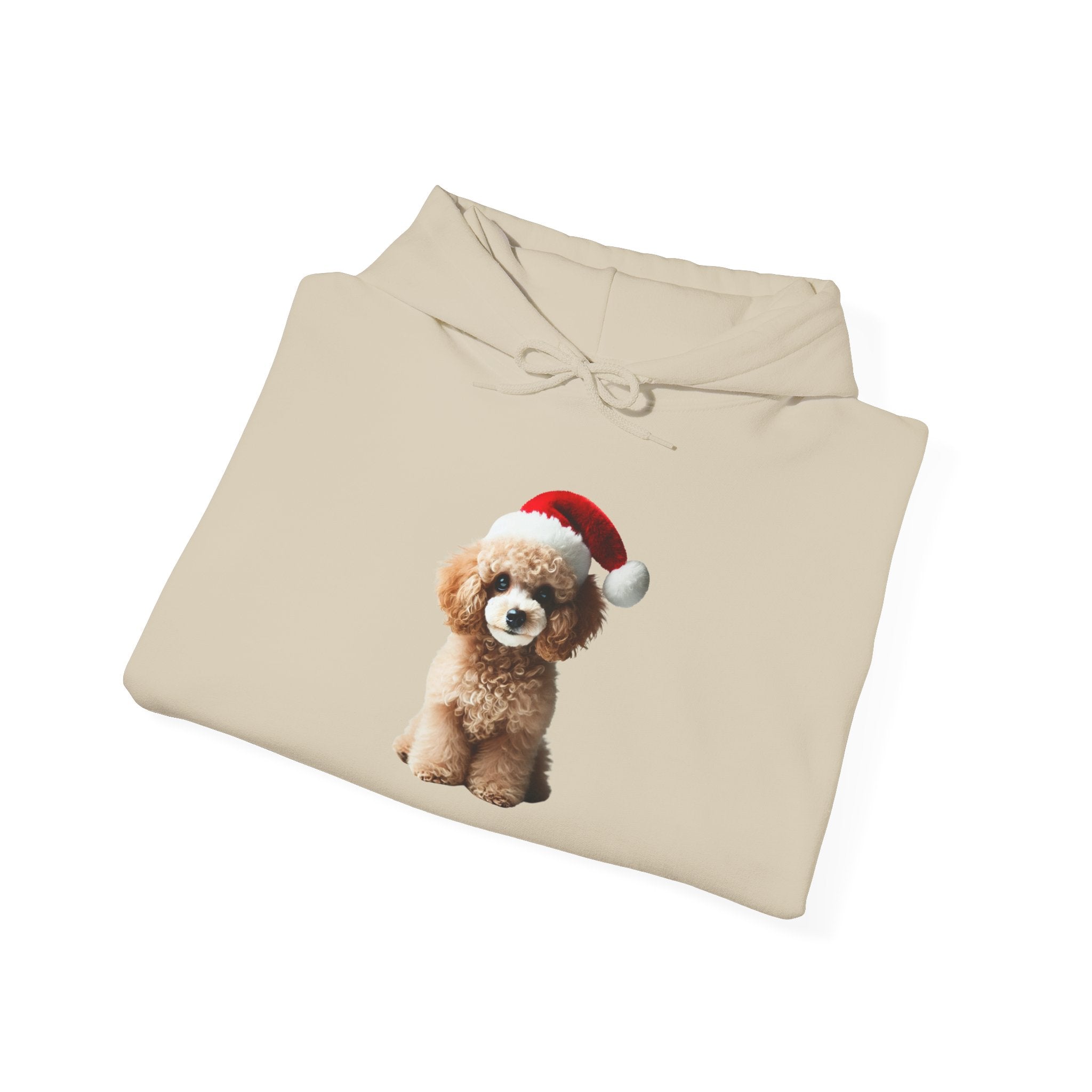 Christmas Poodle Hoodie - Unisex