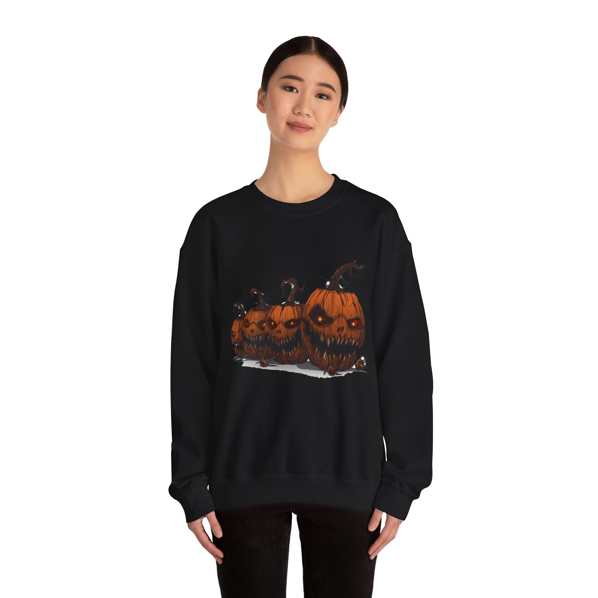 Hallow-Scary Pumpkin Sweatshirt