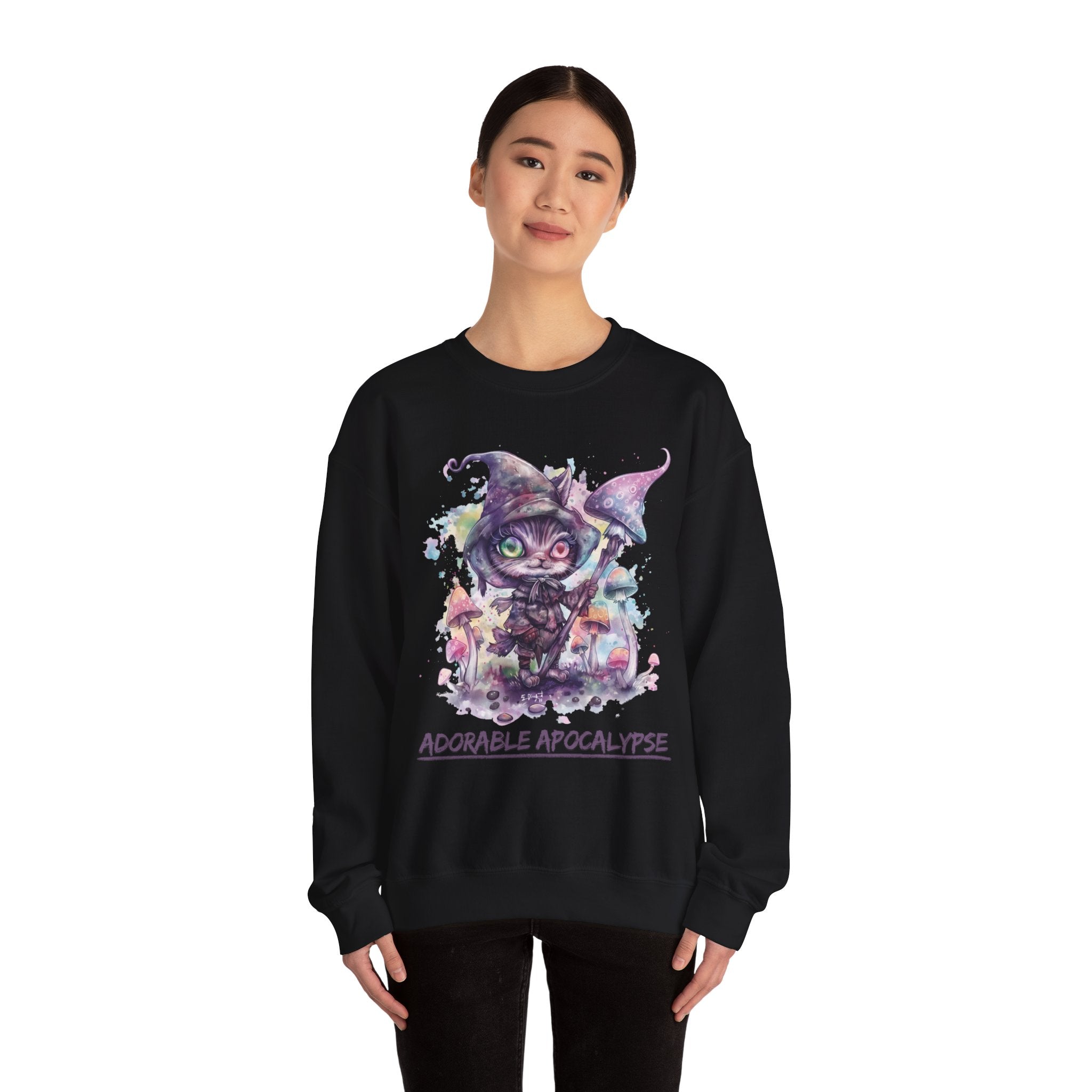 Adorable Apocalypse Unisex Heavy Blend™ Crewneck Sweatshirt