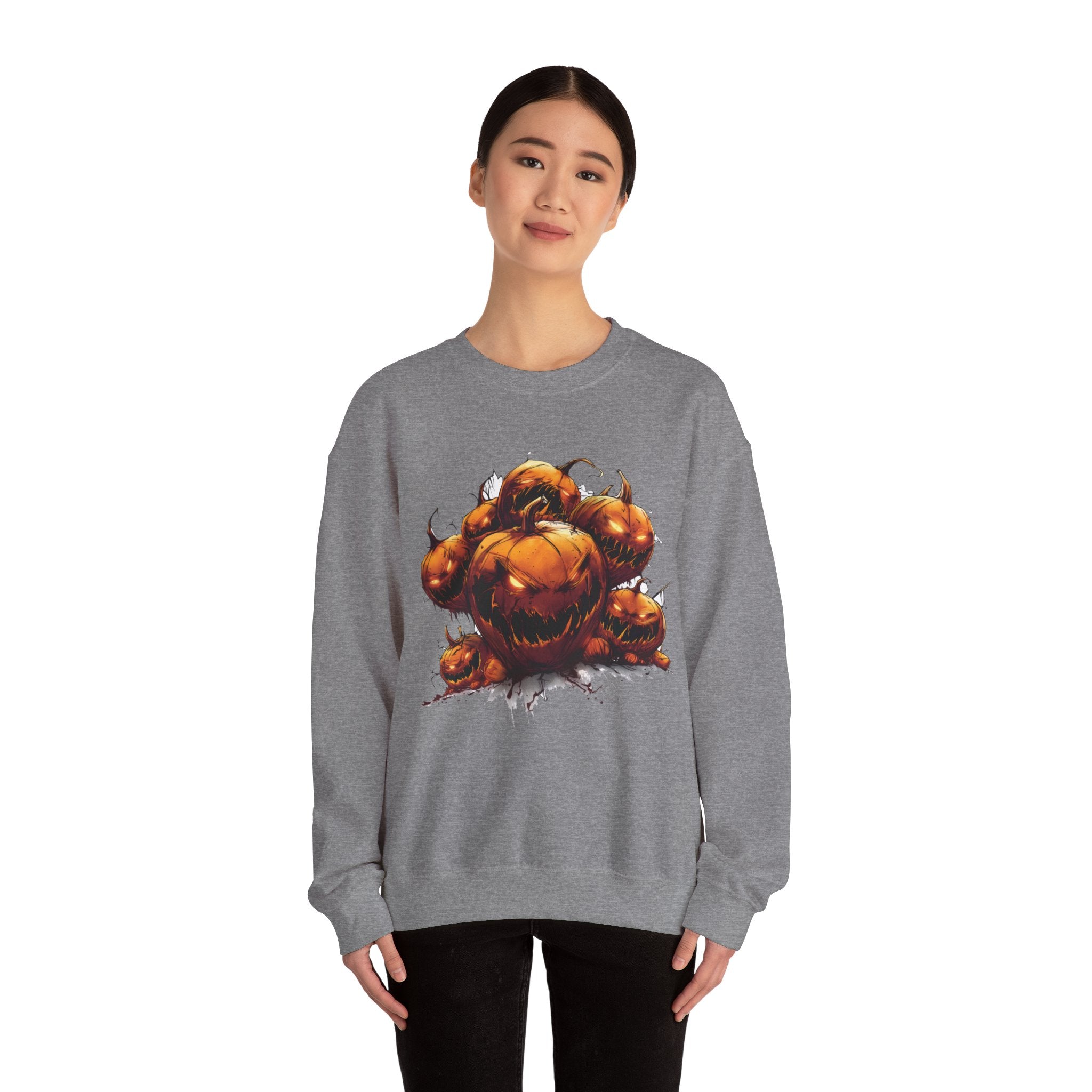 Hallow-Scary Pumpkin Sweatshirt