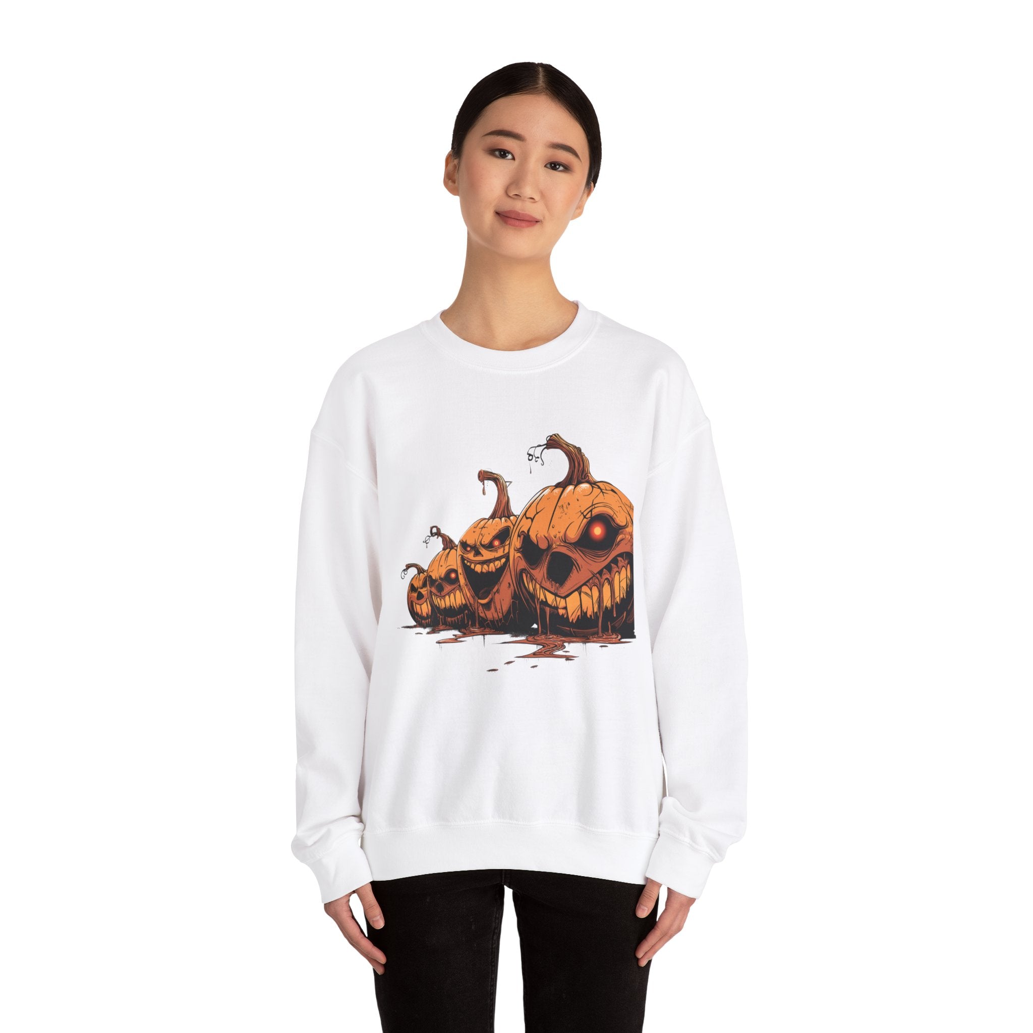 Hallow-Scary Pumpkin Sweatshirt