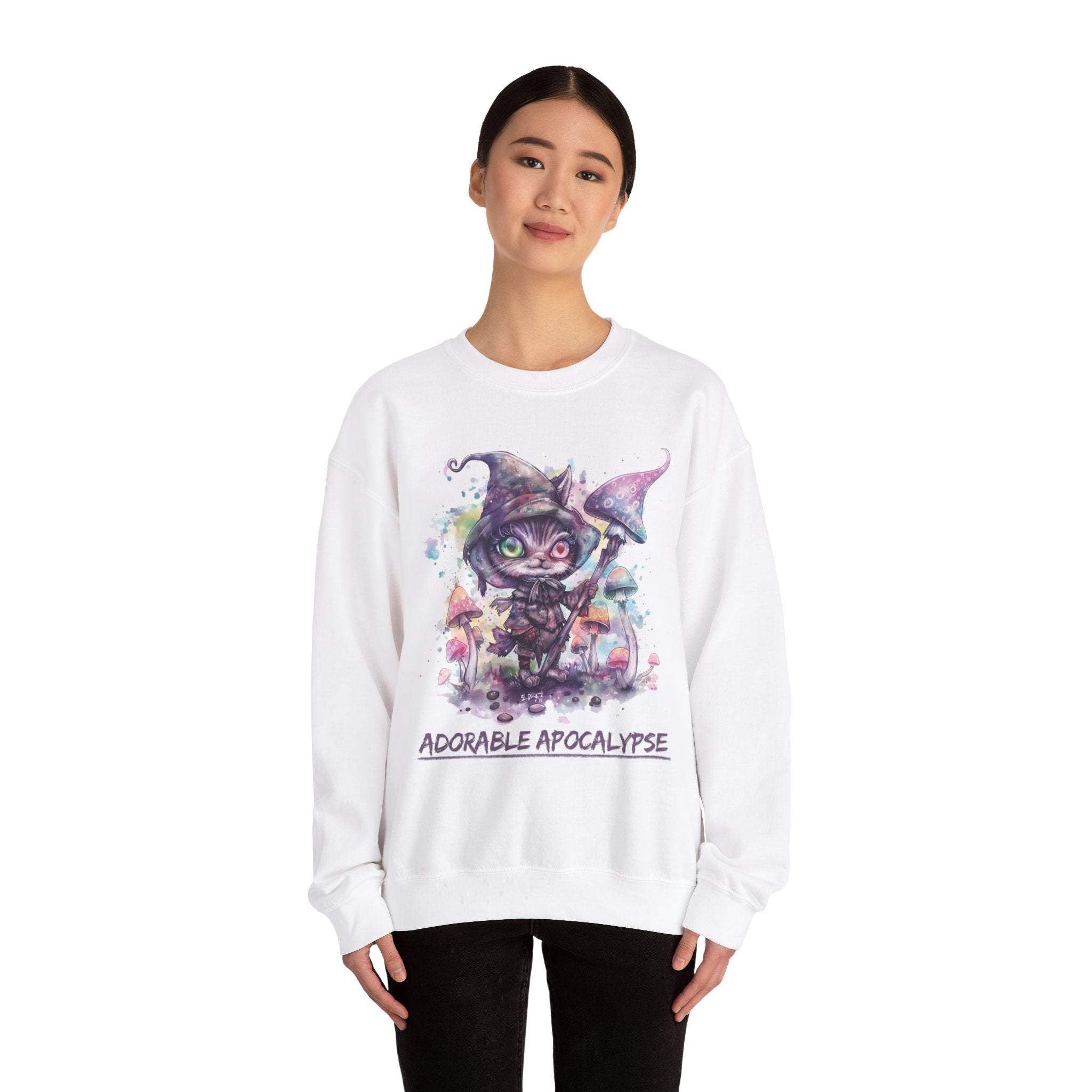 Adorable Apocalypse Unisex Heavy Blend™ Crewneck Sweatshirt