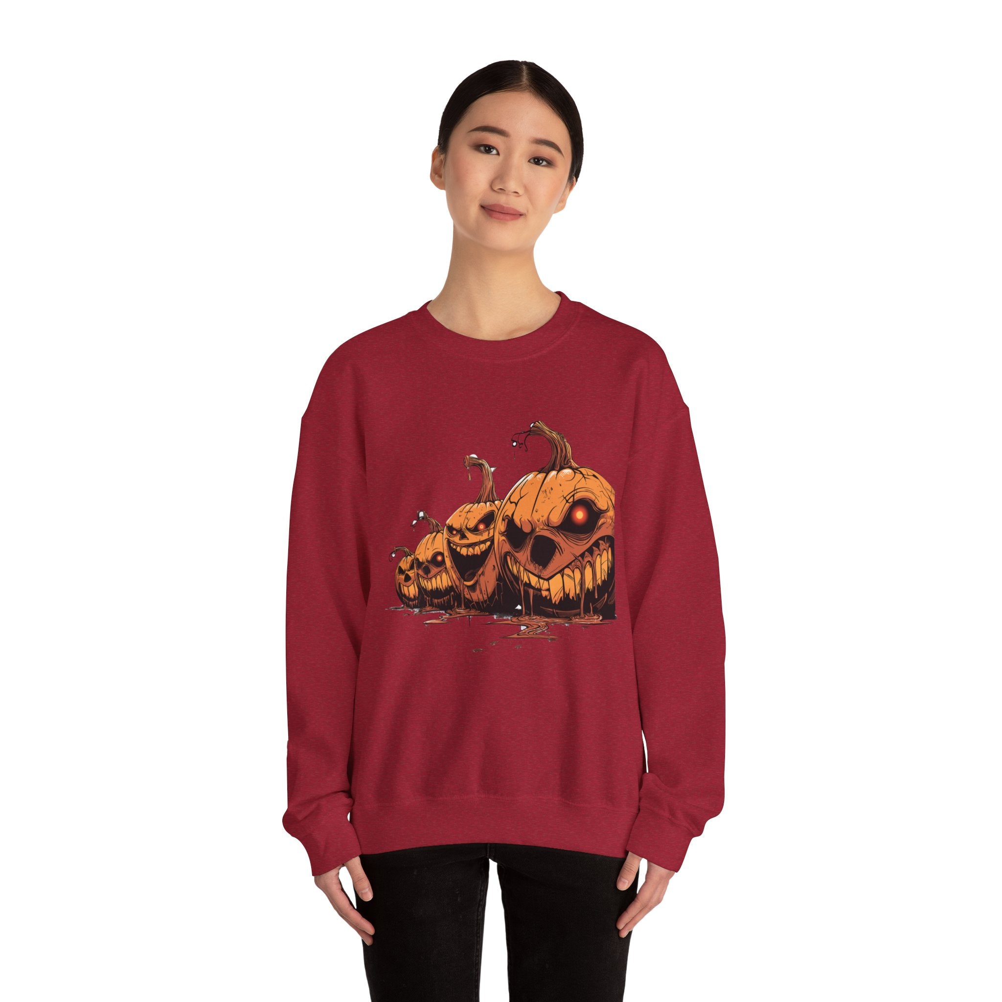 Hallow-Scary Pumpkin Sweatshirt