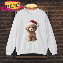 Christmas Poodle Sweatshirt