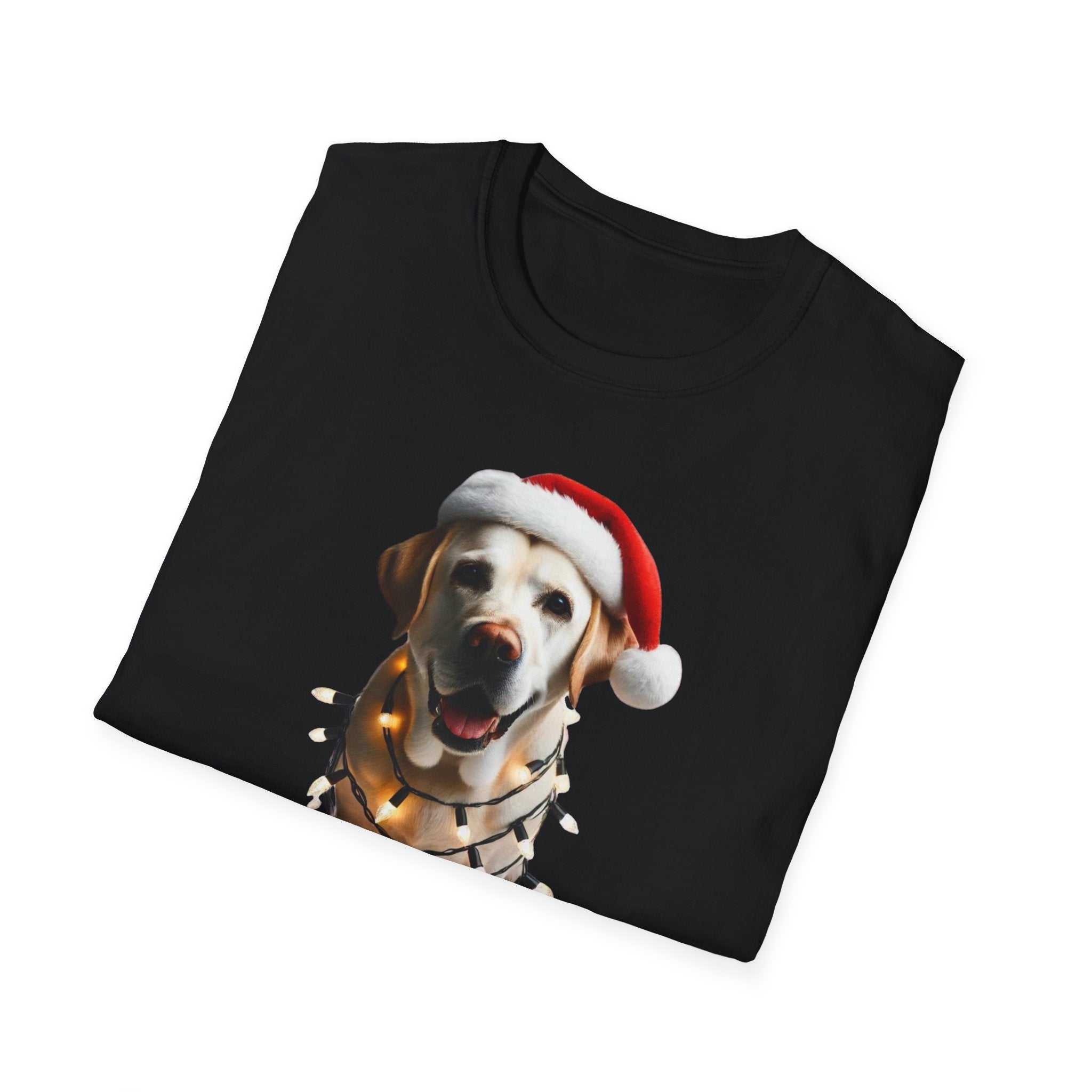 Merry XMas Labrador - Unisex Softstyle T-Shirt