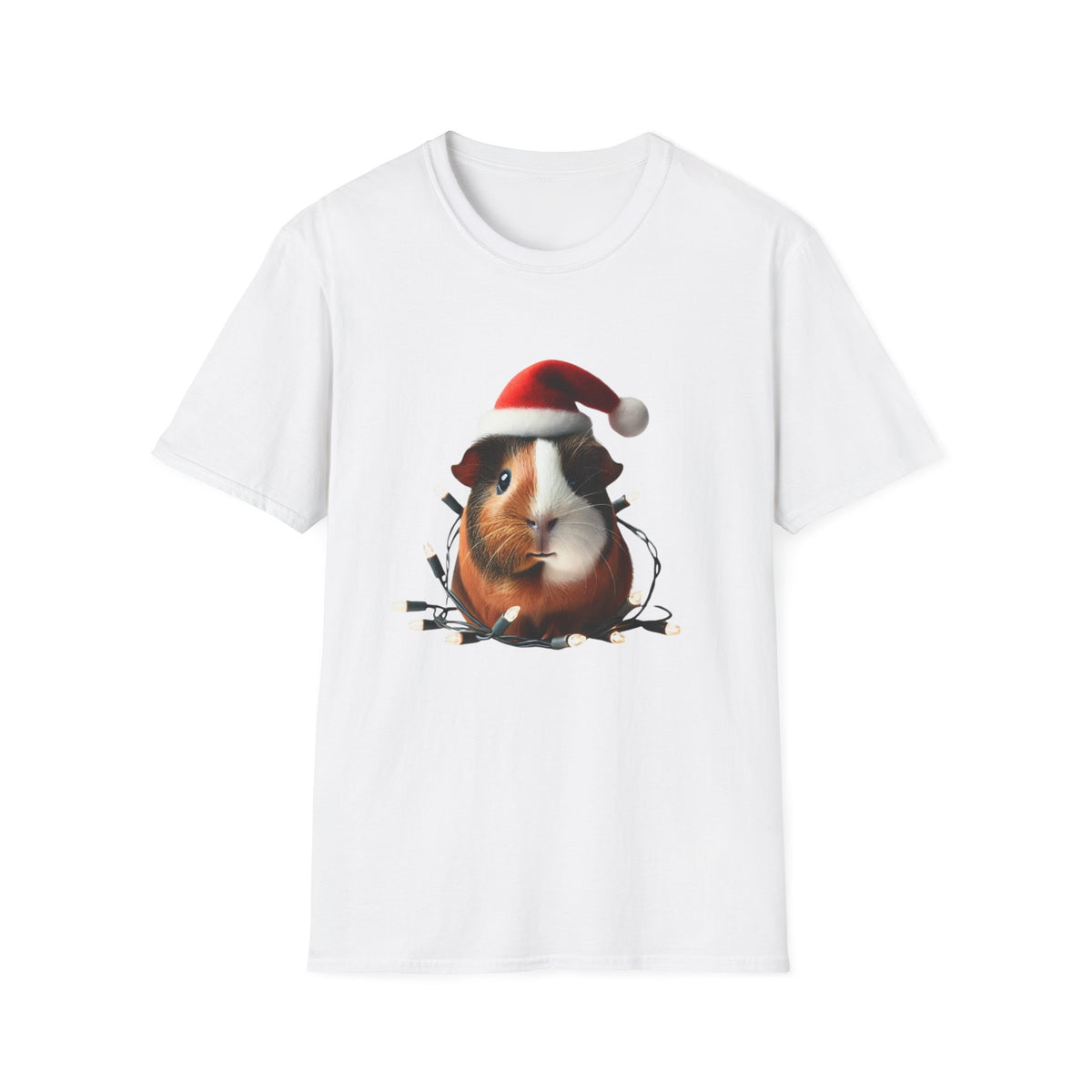 Merry Guinea Pig Joy - Unisex Softstyle T-Shirt