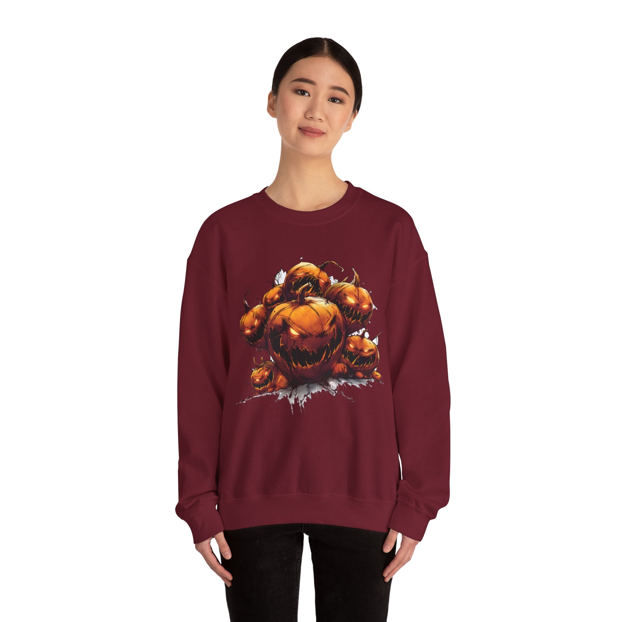 Hallow-Scary Pumpkin Sweatshirt